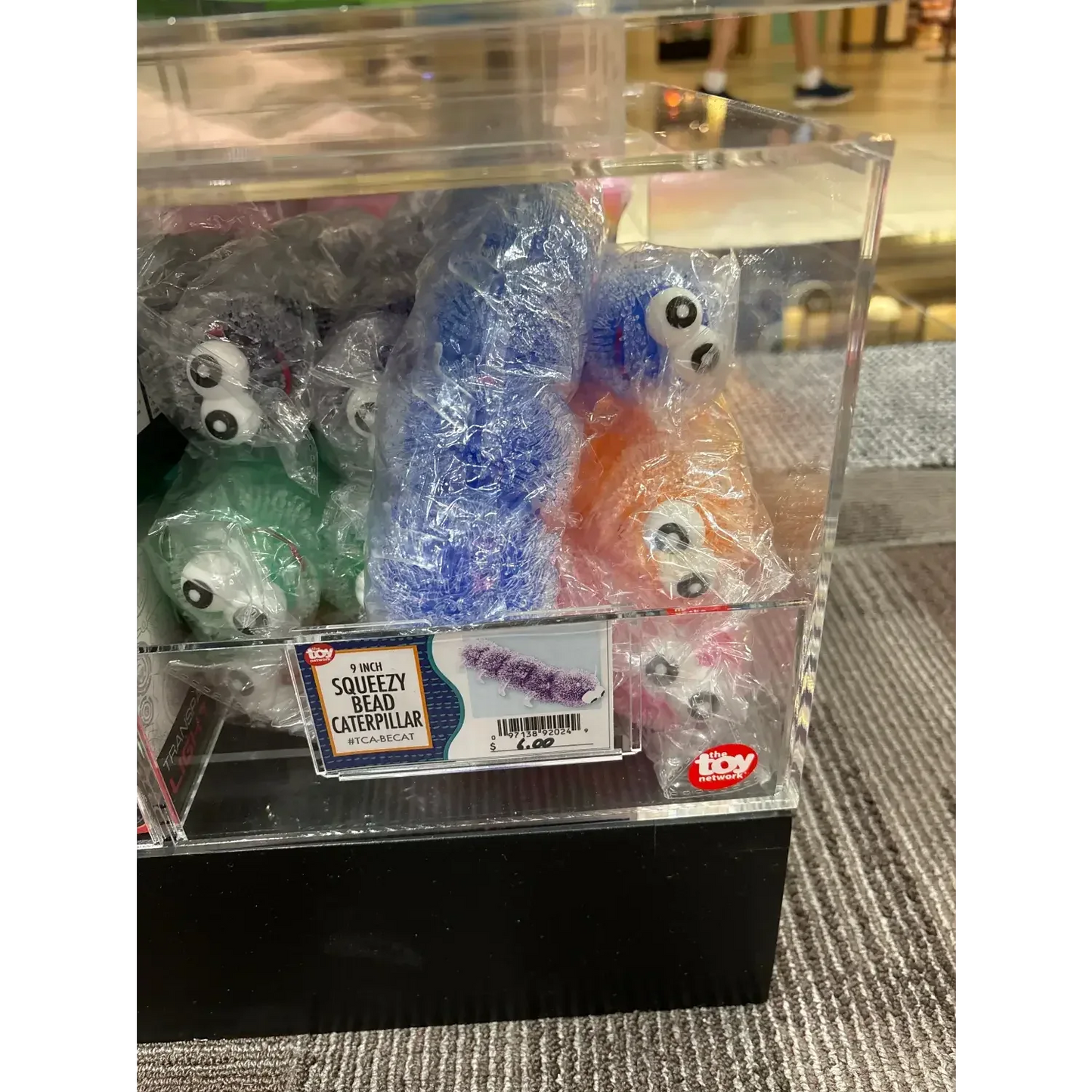 9" SQUEEZY BEAD CATERPILLAR - - The Puntique