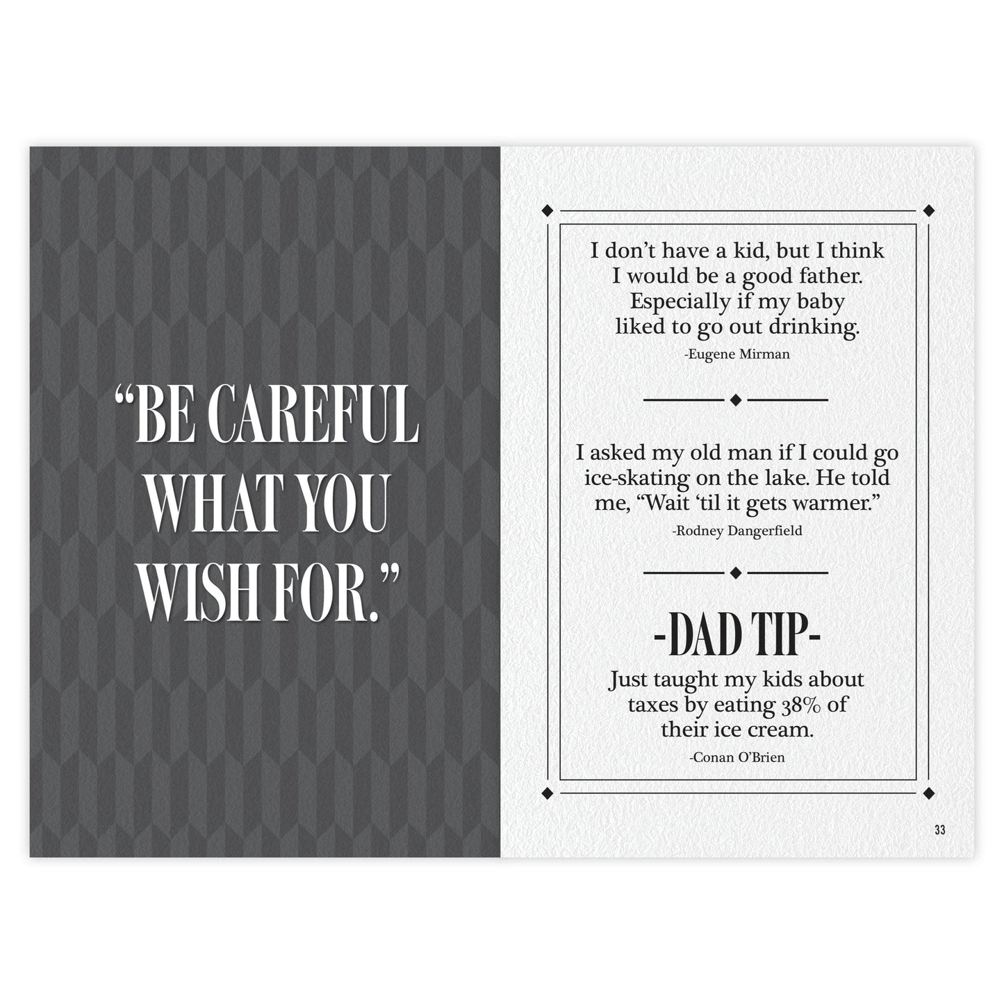 DADisms Book: Wit, Wisdom and Humor 6x9 Softcover Book - - The Puntique