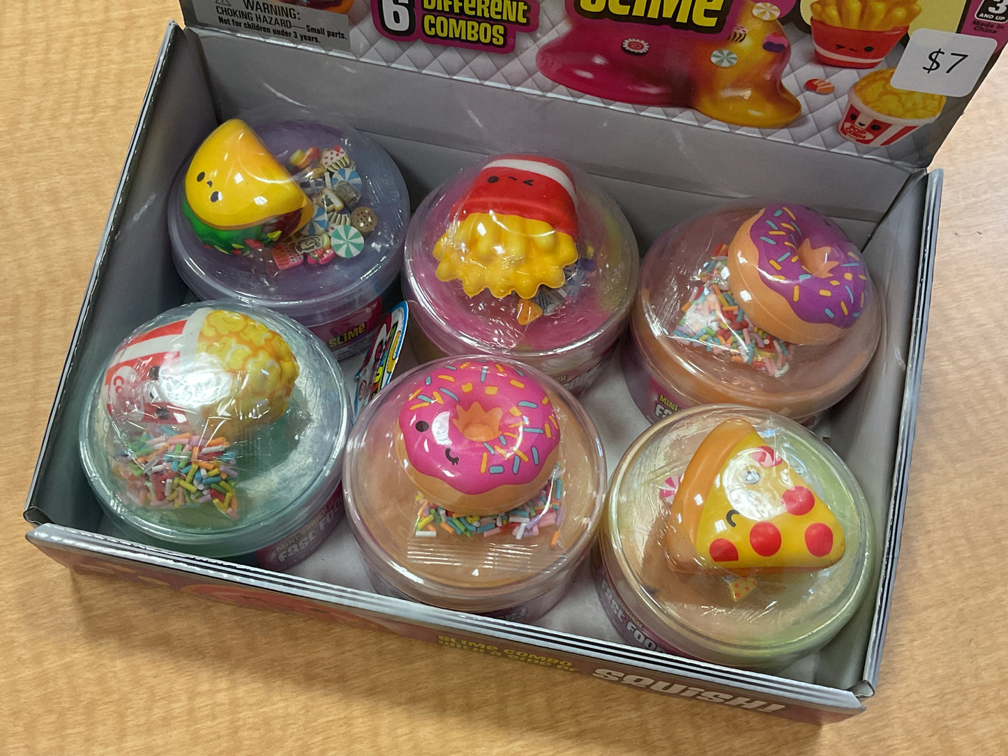 3.25" Fast Food Squish Toy Slime - - The Puntique