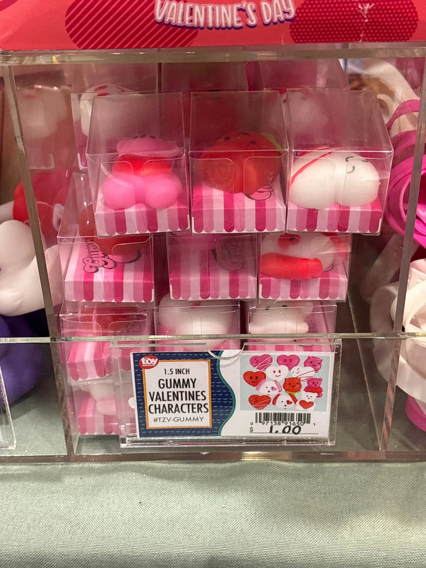 1.5" Valentine's Gummy Characters - - The Puntique