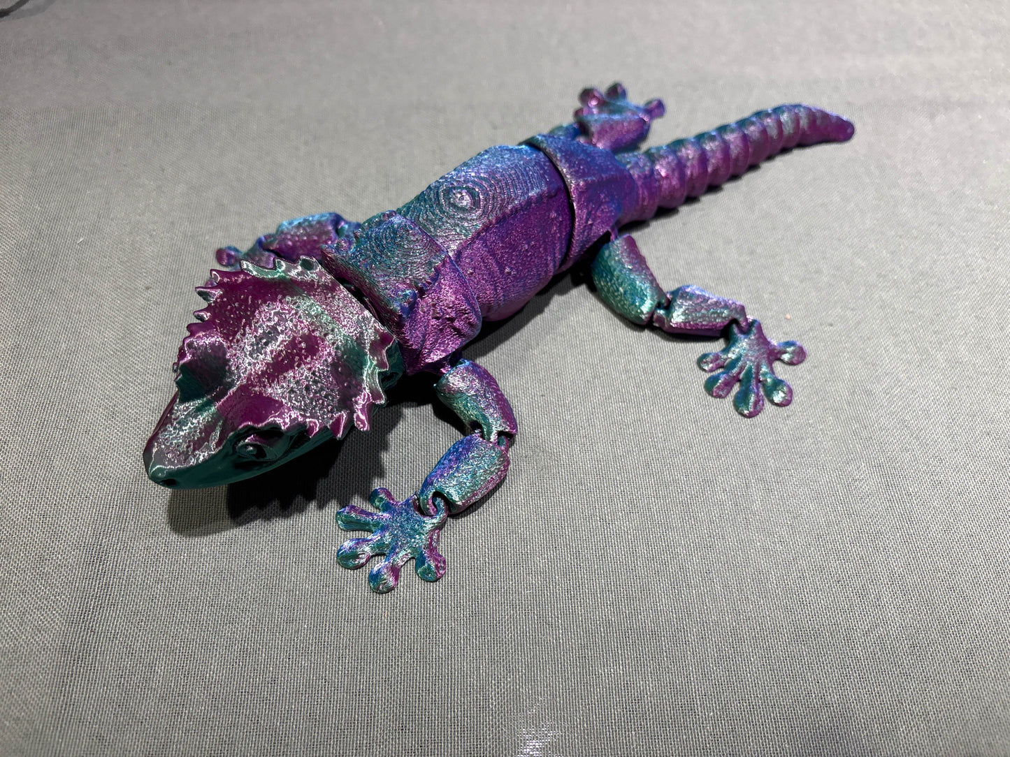 10” 3D printed articulated Gecko - Fresh Prints of Bel Air