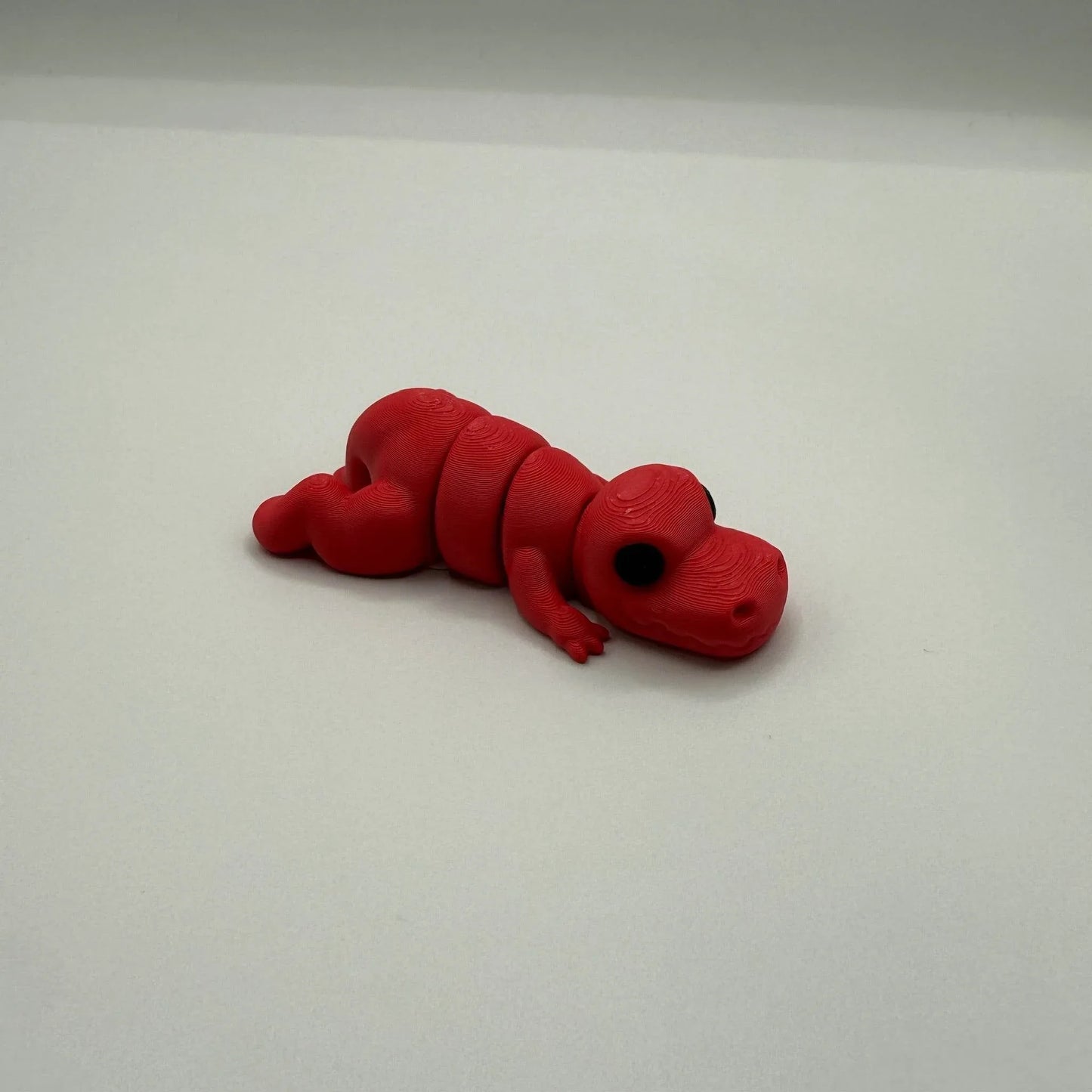 Medium 3D Figures POS - Red T-Rex - The Puntique