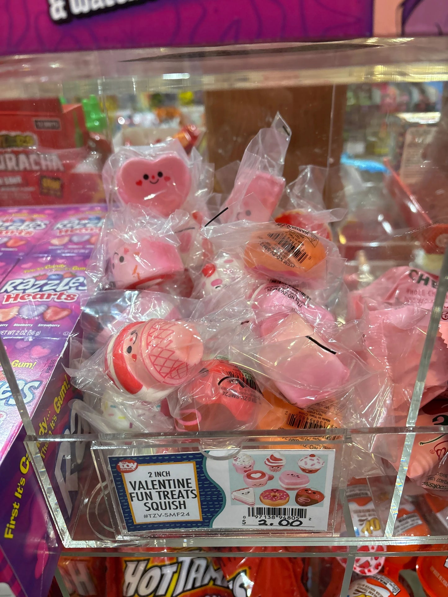 2" Valentines Micro Squish - - The Puntique