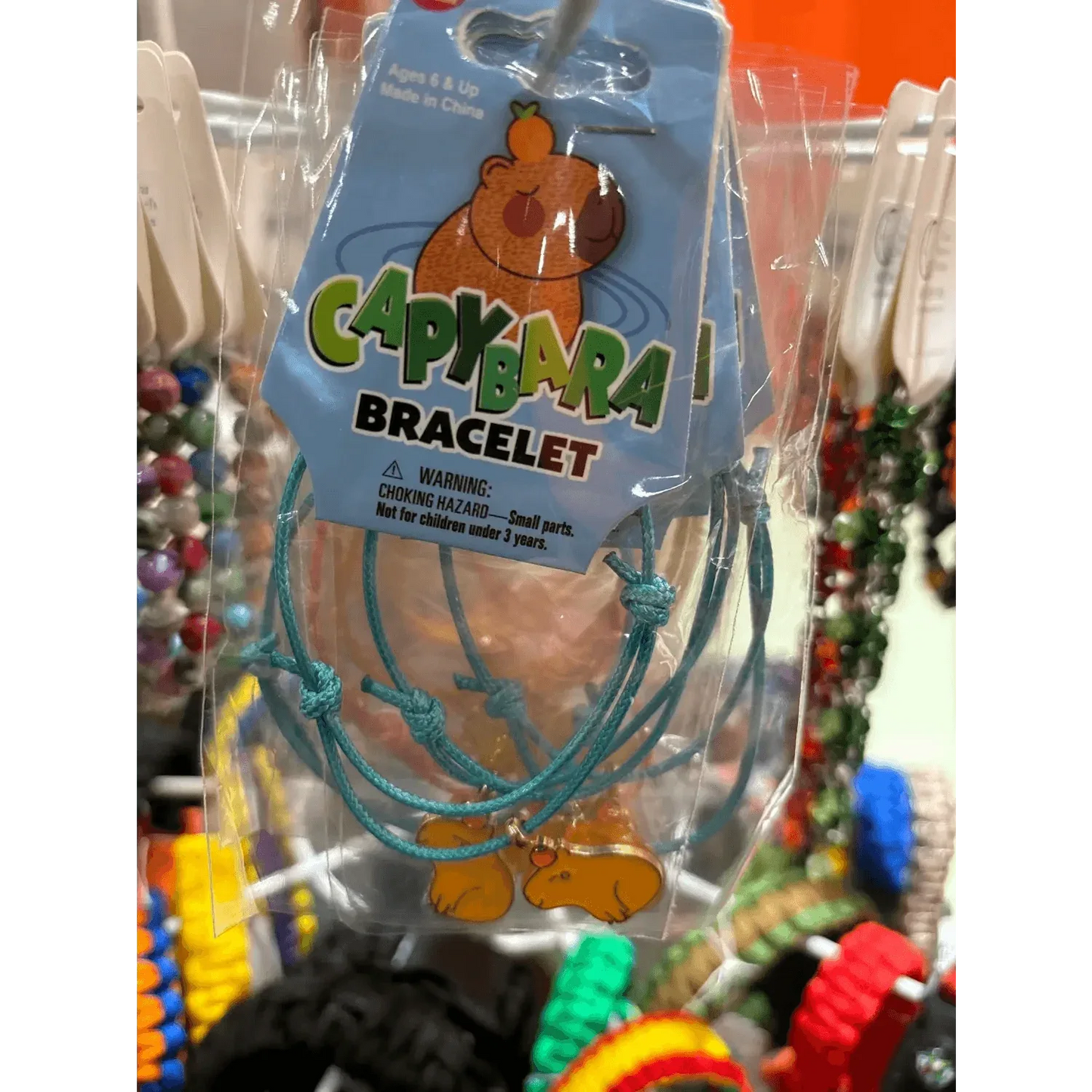 Capybara Cord Bracelet - - The Puntique