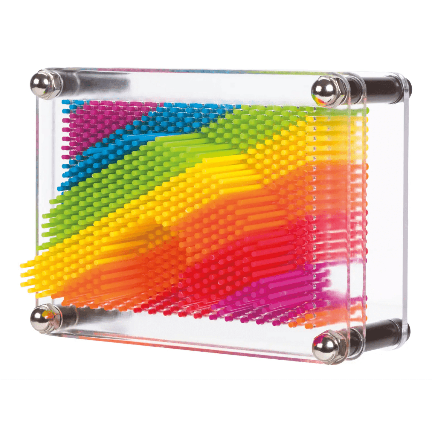 Colorful Rainbow Pin Art, Girls Boys, Room Decor Desk Toy - Toysmith