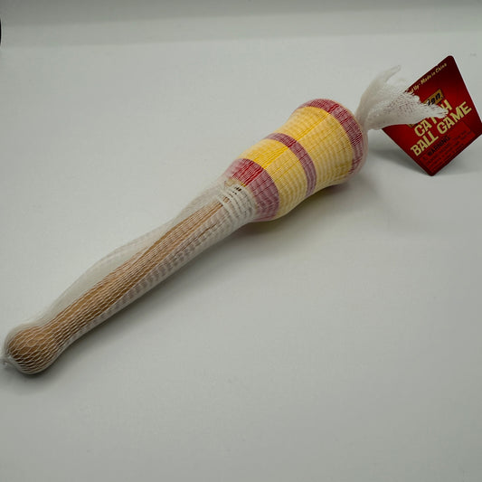 7.5" WOODEN CATCH BALL GAME