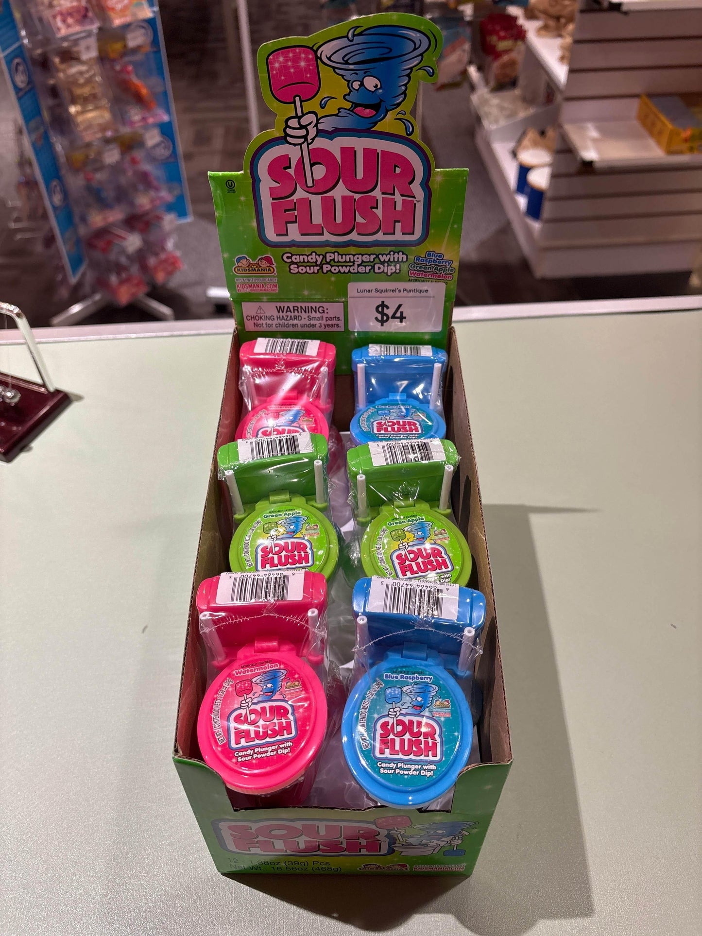 Sour Flush Candy Dippers - - The Puntique