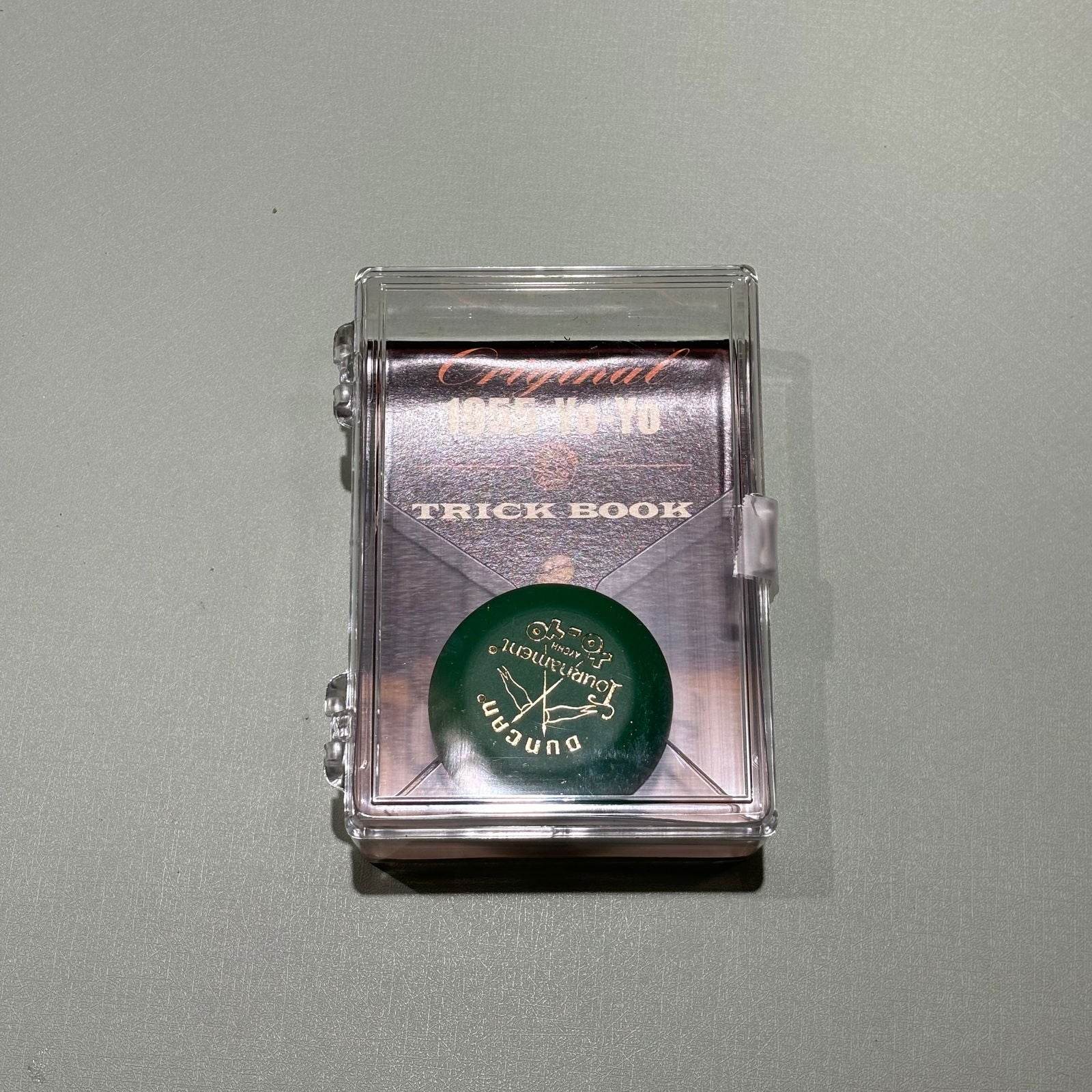 Duncan Original Wooden 1955 Yo-Yo Crossed Flags Tournament with Trick Book - Duncan