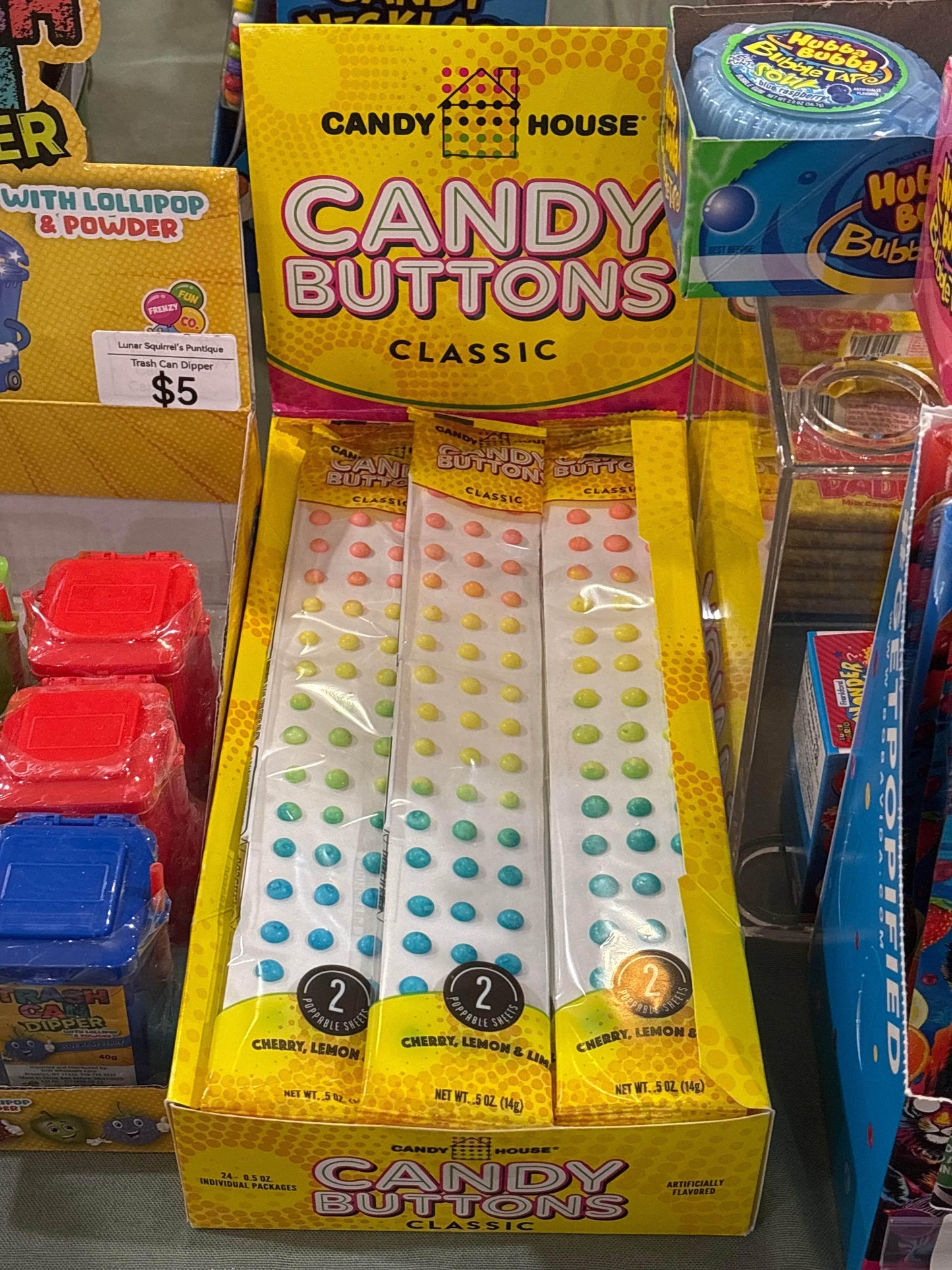 CANDY HOUSE CANDY BUTTONS 0.5 OZ - Regular - The Puntique