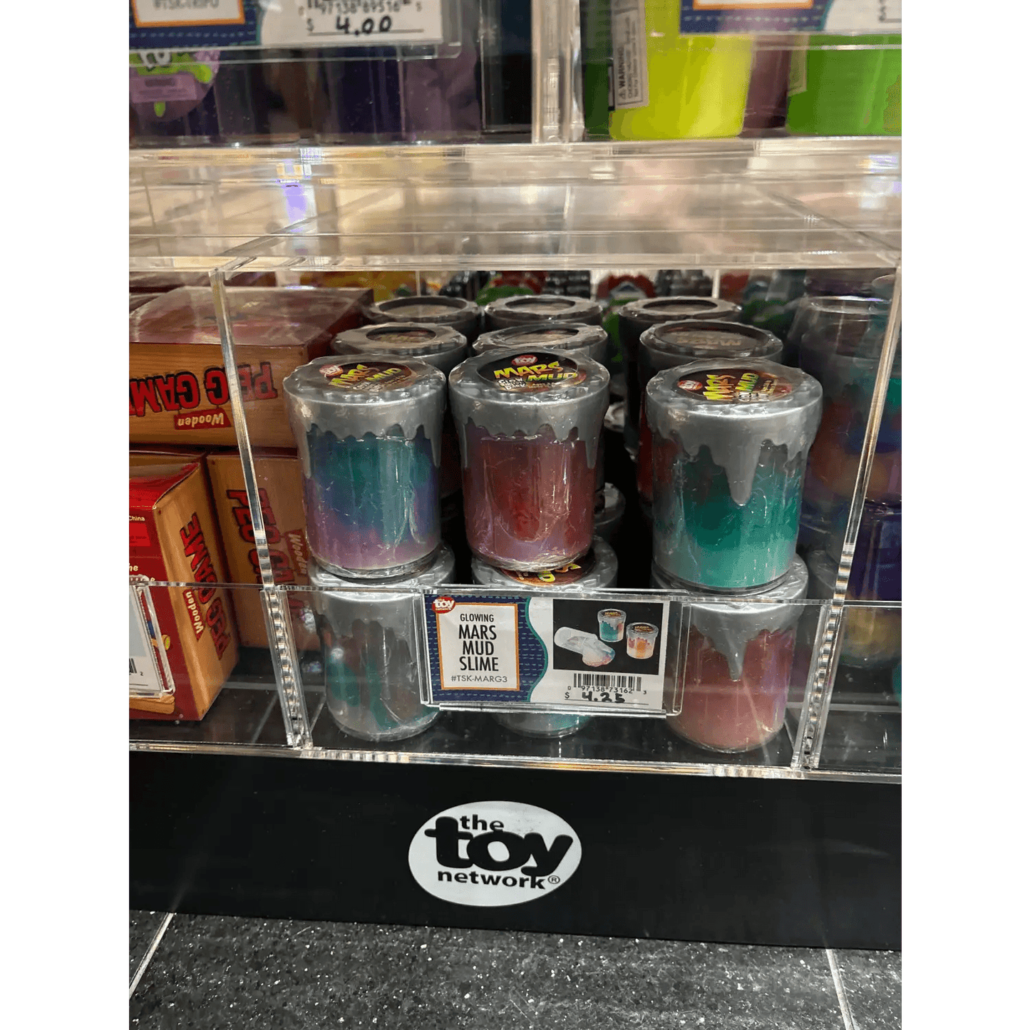 GLOW IN THE DARK MARS MUD - The Toy Network