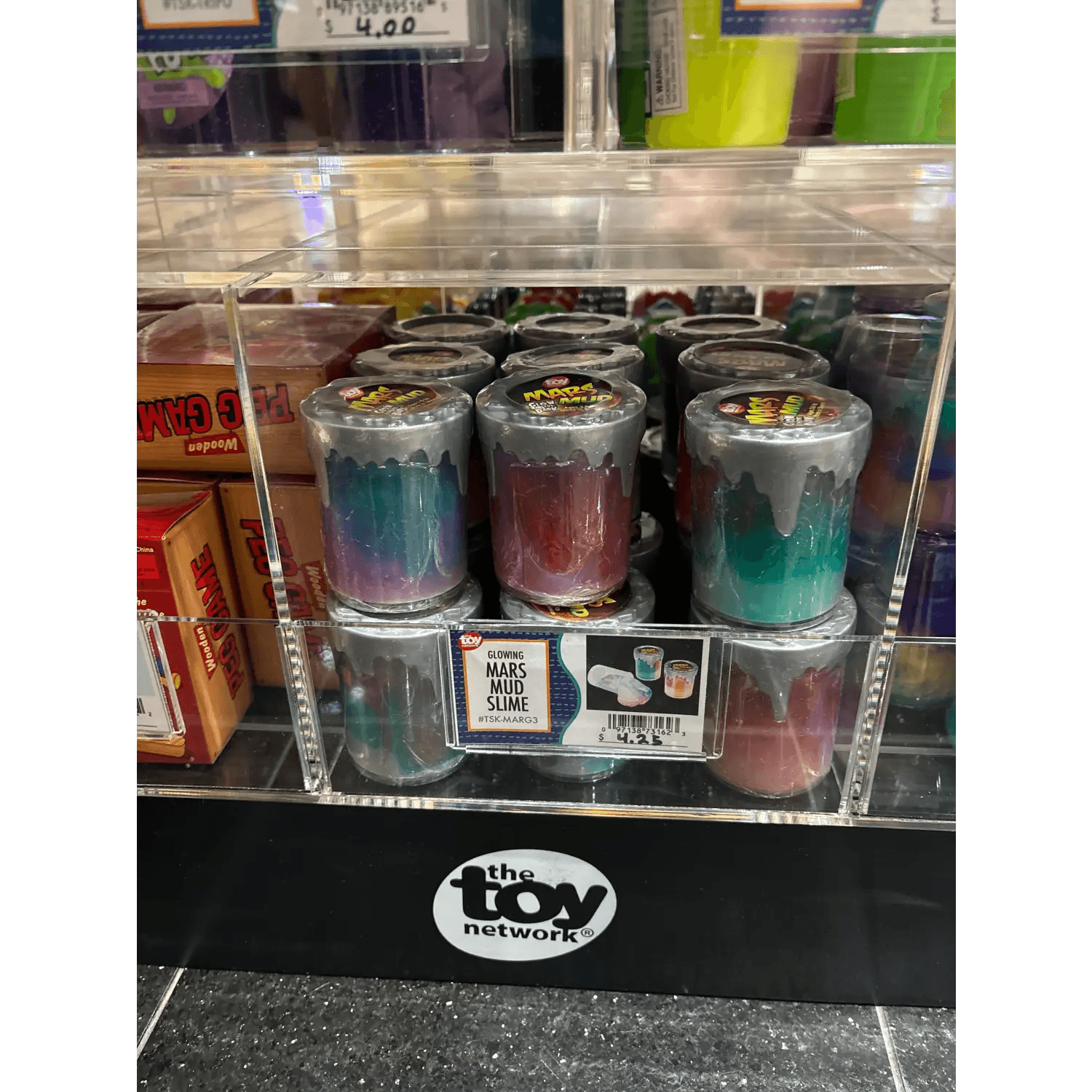 GLOW IN THE DARK MARS MUD - The Toy Network