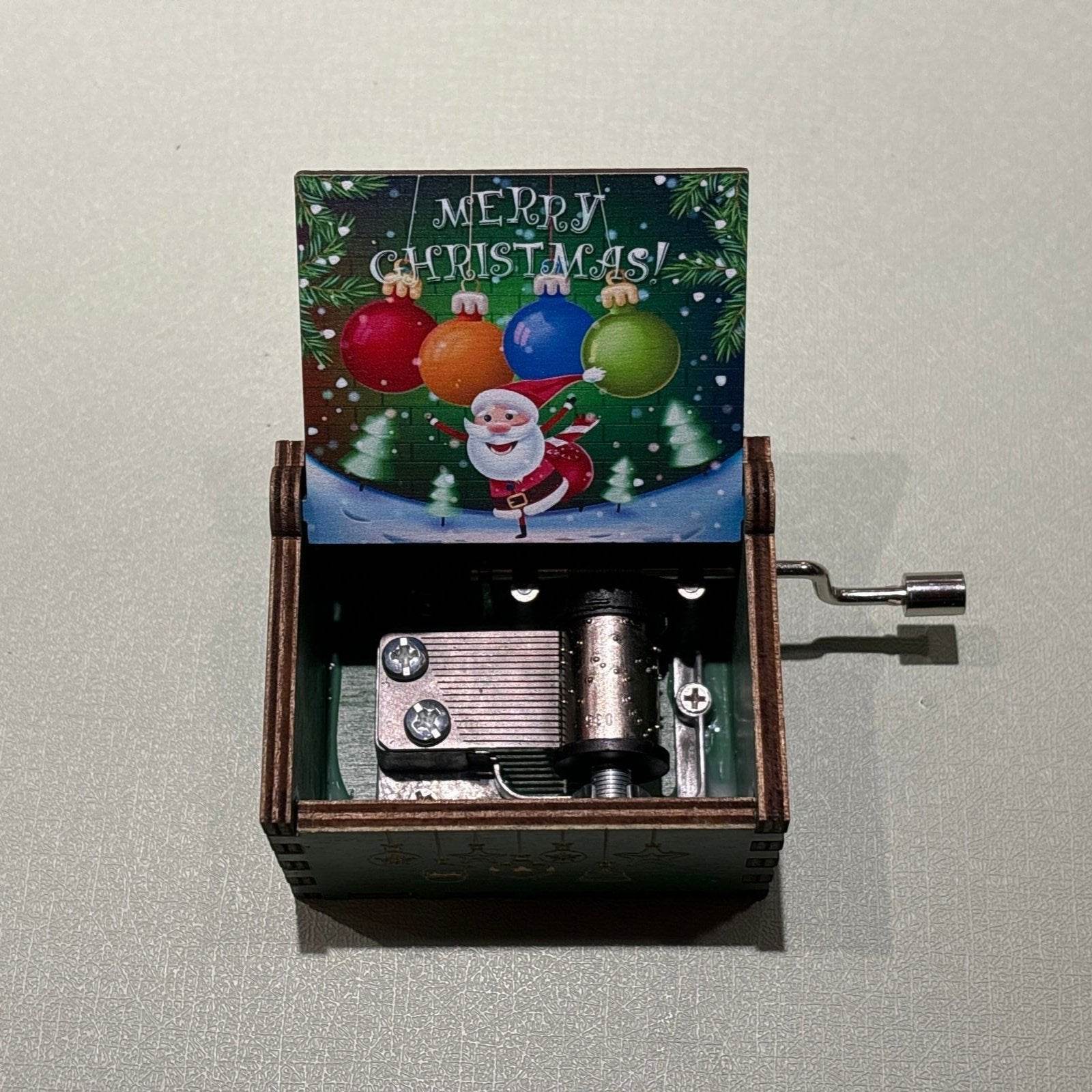 Hand Cranked Wooden Music Box - Aliexpress