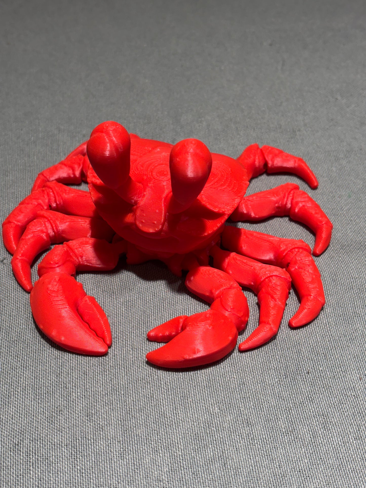 3D printed articulated Crab - Fresh Prints of Bel Air