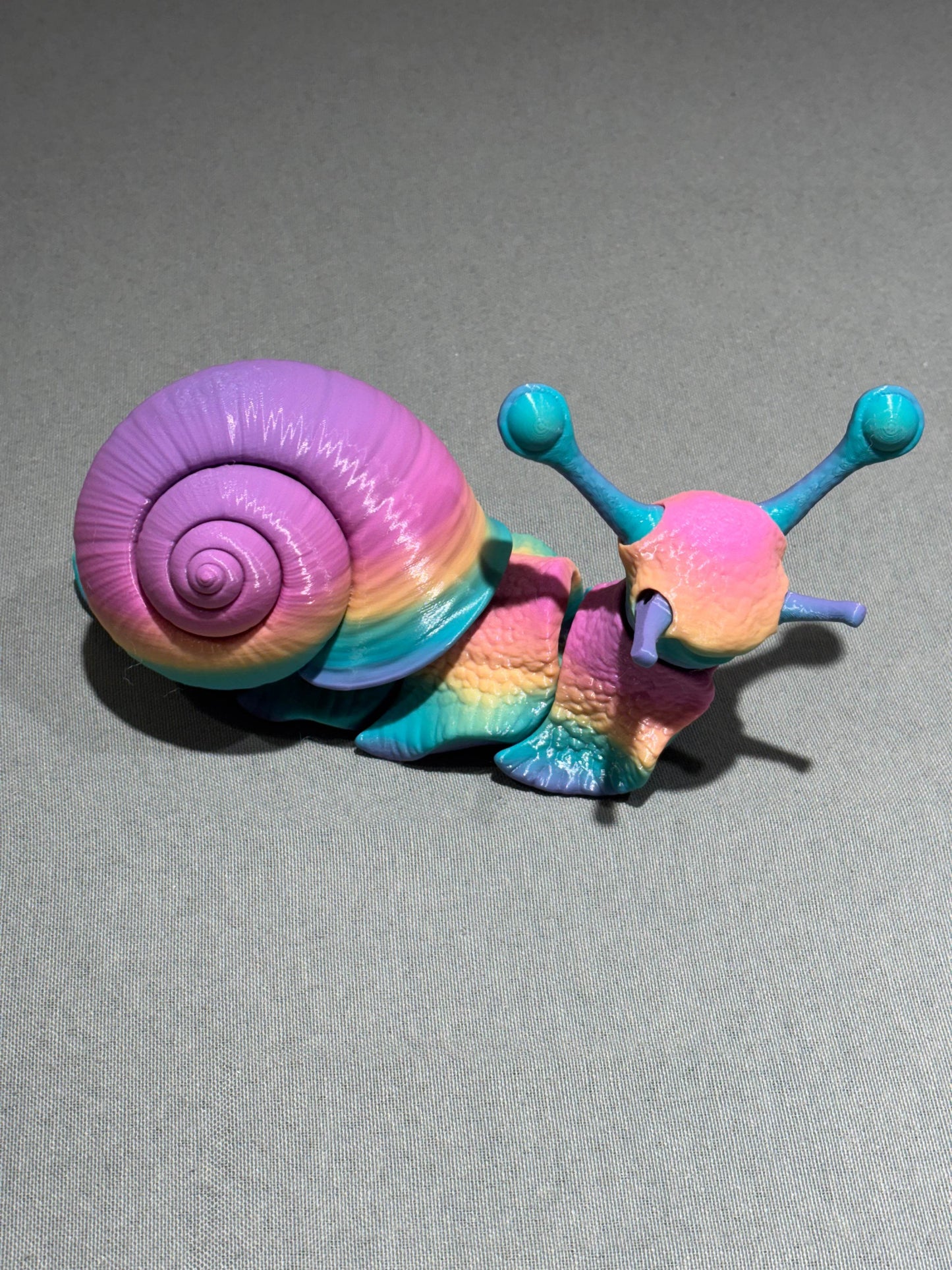 9” 3D printed articulated Snails - Fresh Prints of Bel Air