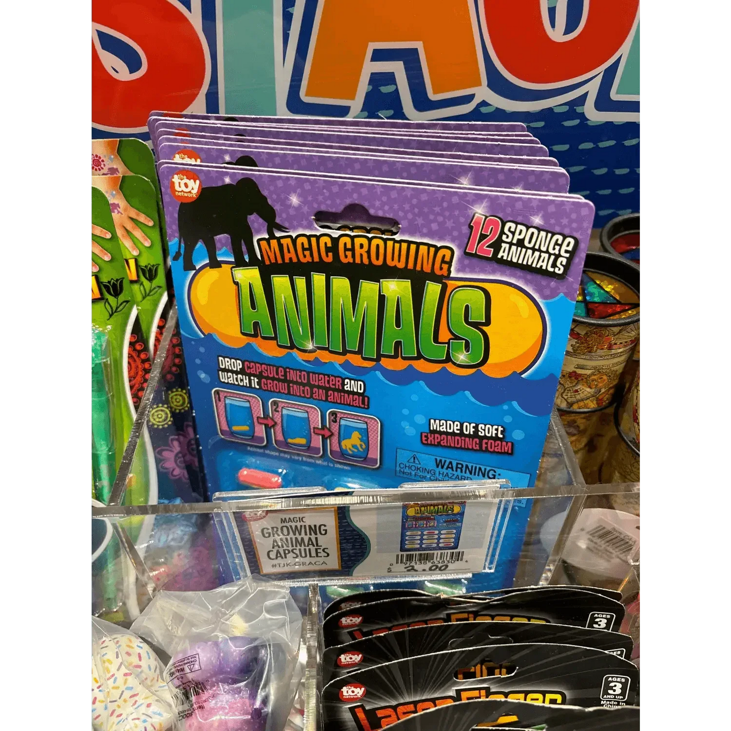 MAGIC GROWING ANIMAL CAPSULES - - The Puntique