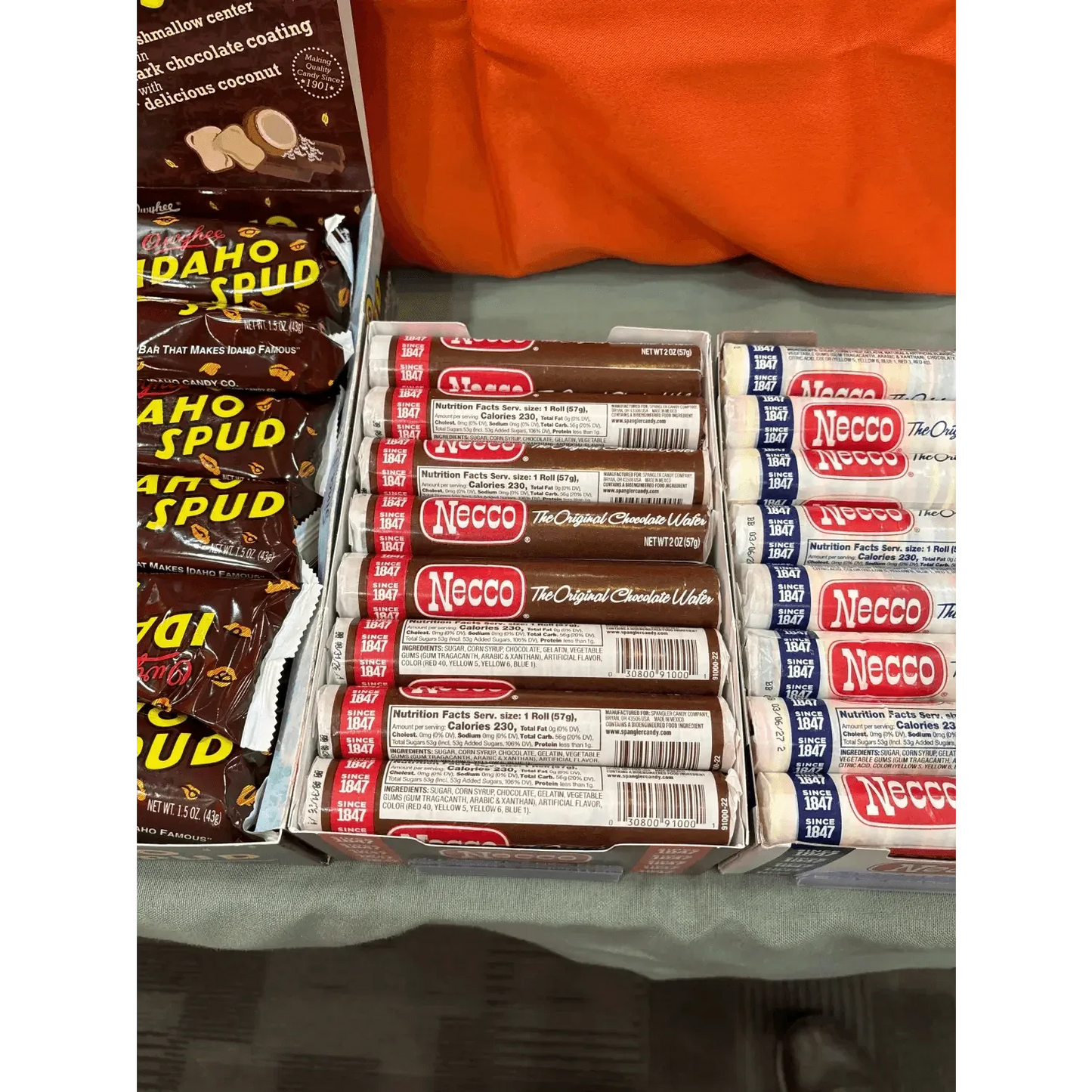 NECCO CHOCOLATE WAFERS 2.02 OZ ROLL - - The Puntique