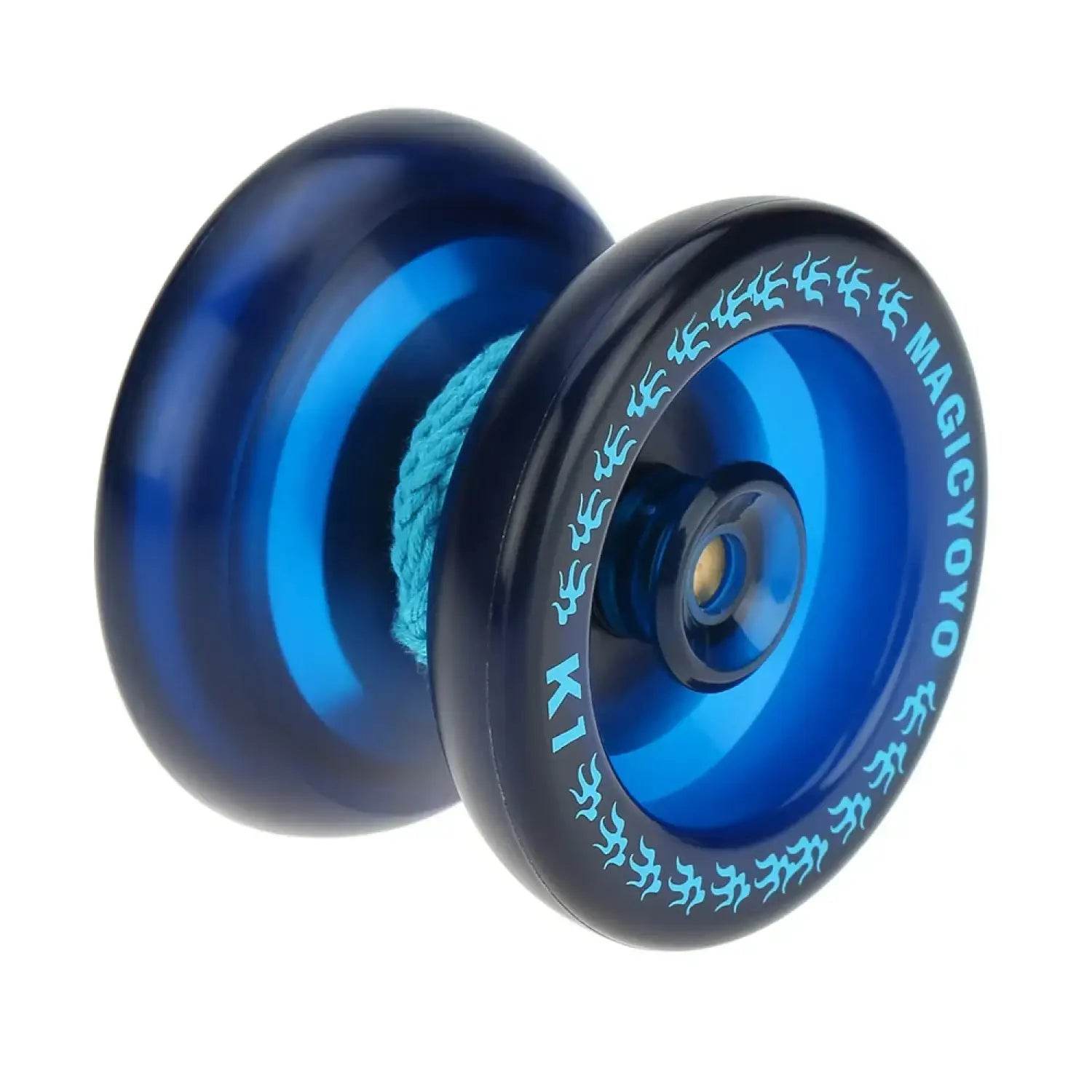 Professional Yoyos Magic Yoyo K1 Spin ABS Yoyo Silicon Recovery System 8 with Spinning String for Kids - Aliexpress