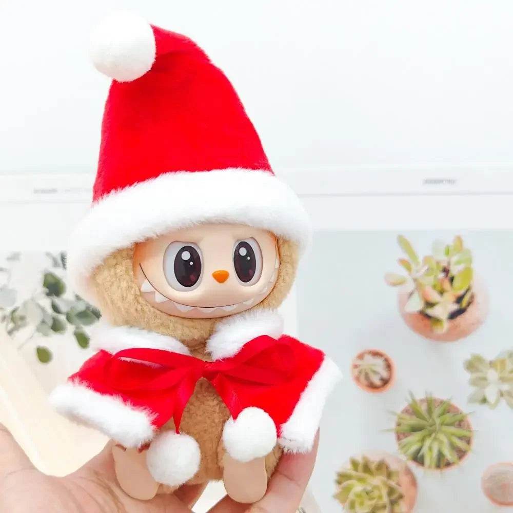 Mini Doll'S Clothes Outfit Accessories For Korea Kpop Exo Labubu Idol V1 V2 Christmas Cookie Man Sweater Hat New Year Clothes - Aliexpress