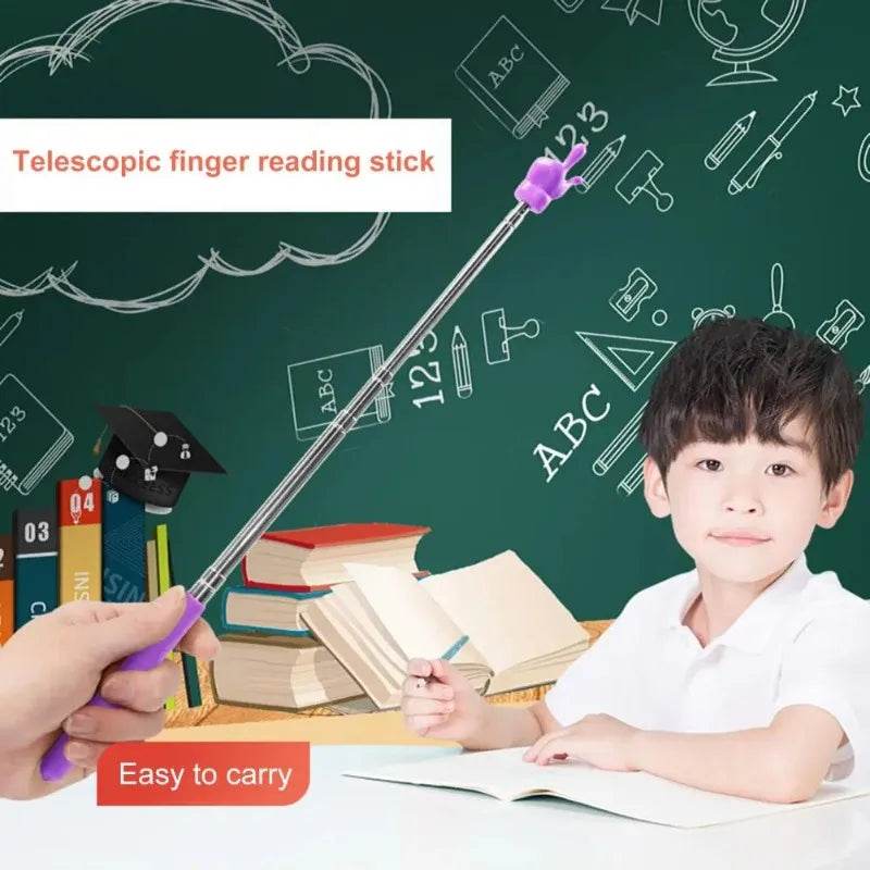 Class Whiteboard Pointer Retractable Sticks Finger Reading Guide Preschool Teaching Tools For Children Educational Learning Toys - Aliexpress