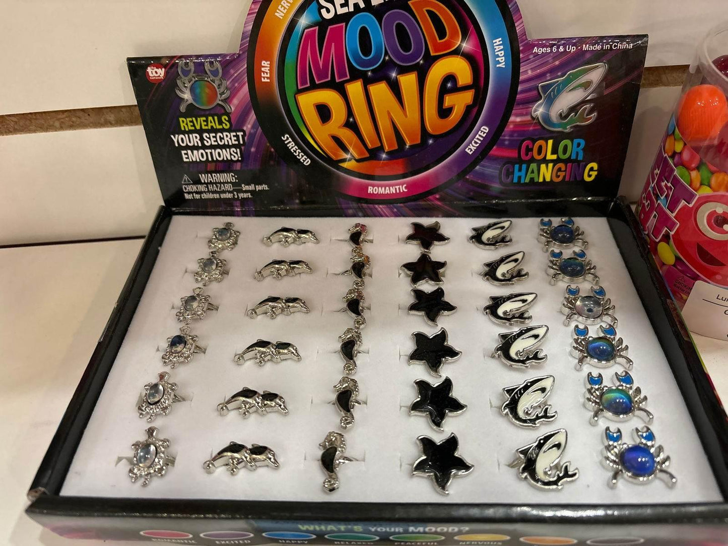 Sea Life Mood Ring - - The Puntique