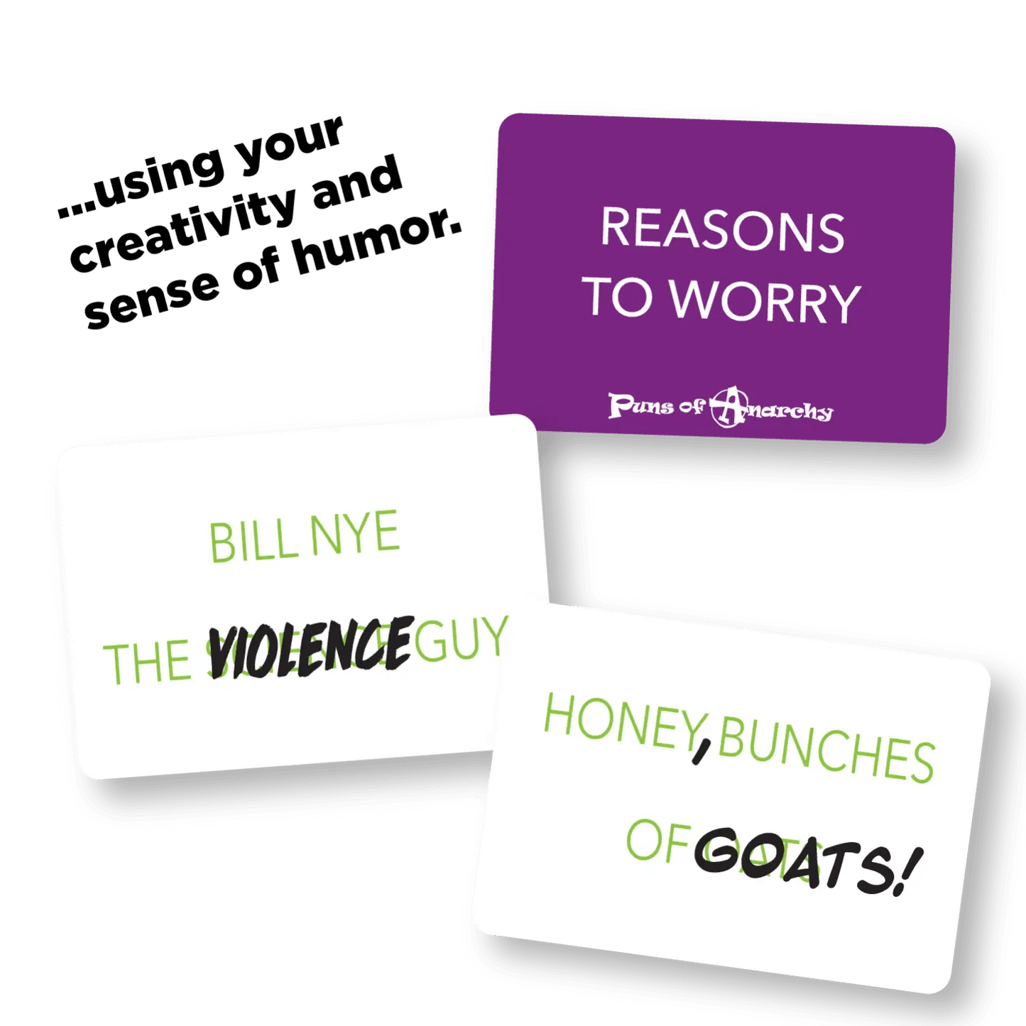 Very Special Games - Puns of Anarchy: The Outrageous Pun-Making Game - Very Special Games
