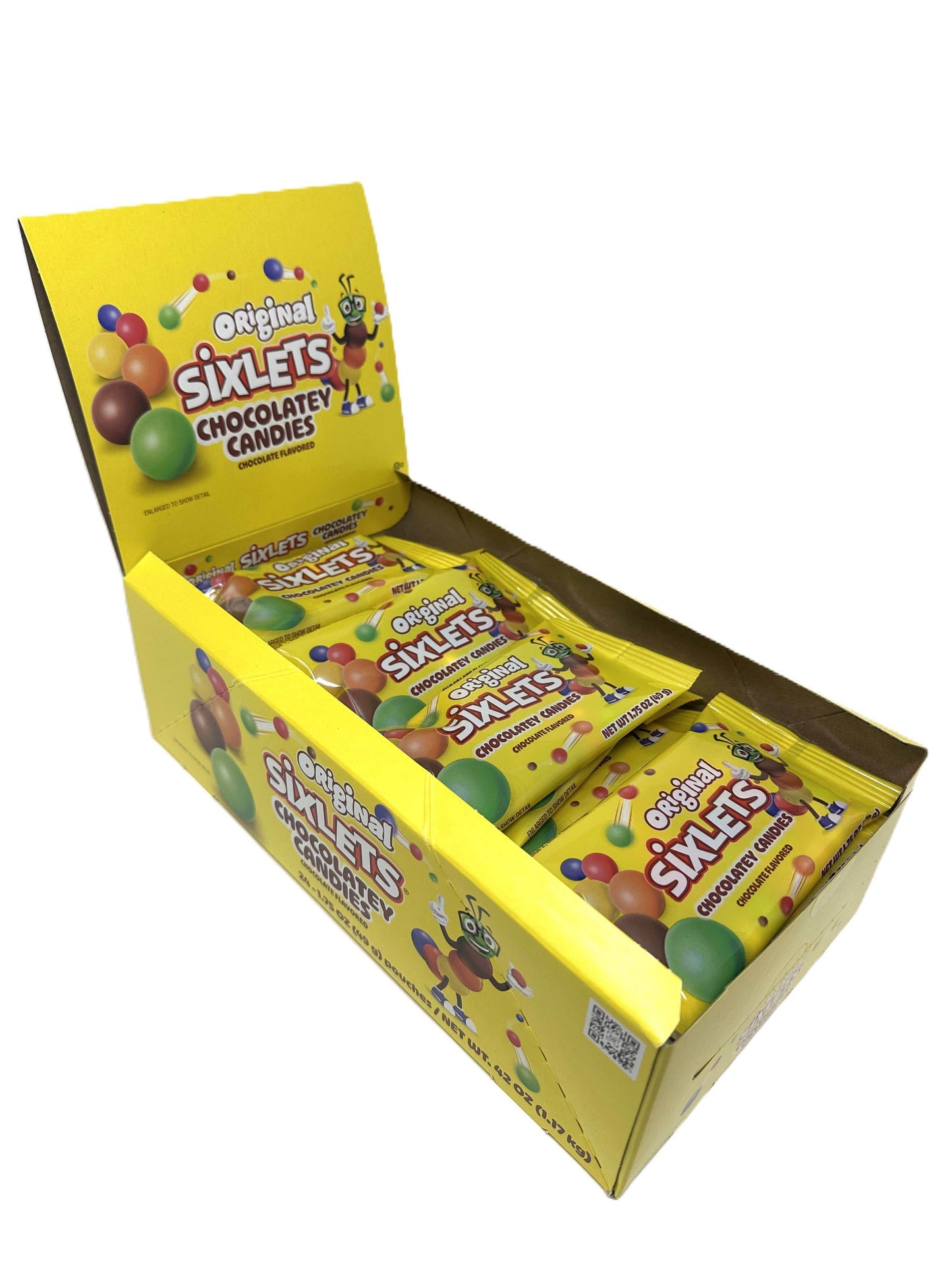 Original Sixlets Chocolatey Candies 1.75oz Bag - Grandpa Joe's Candy Shop