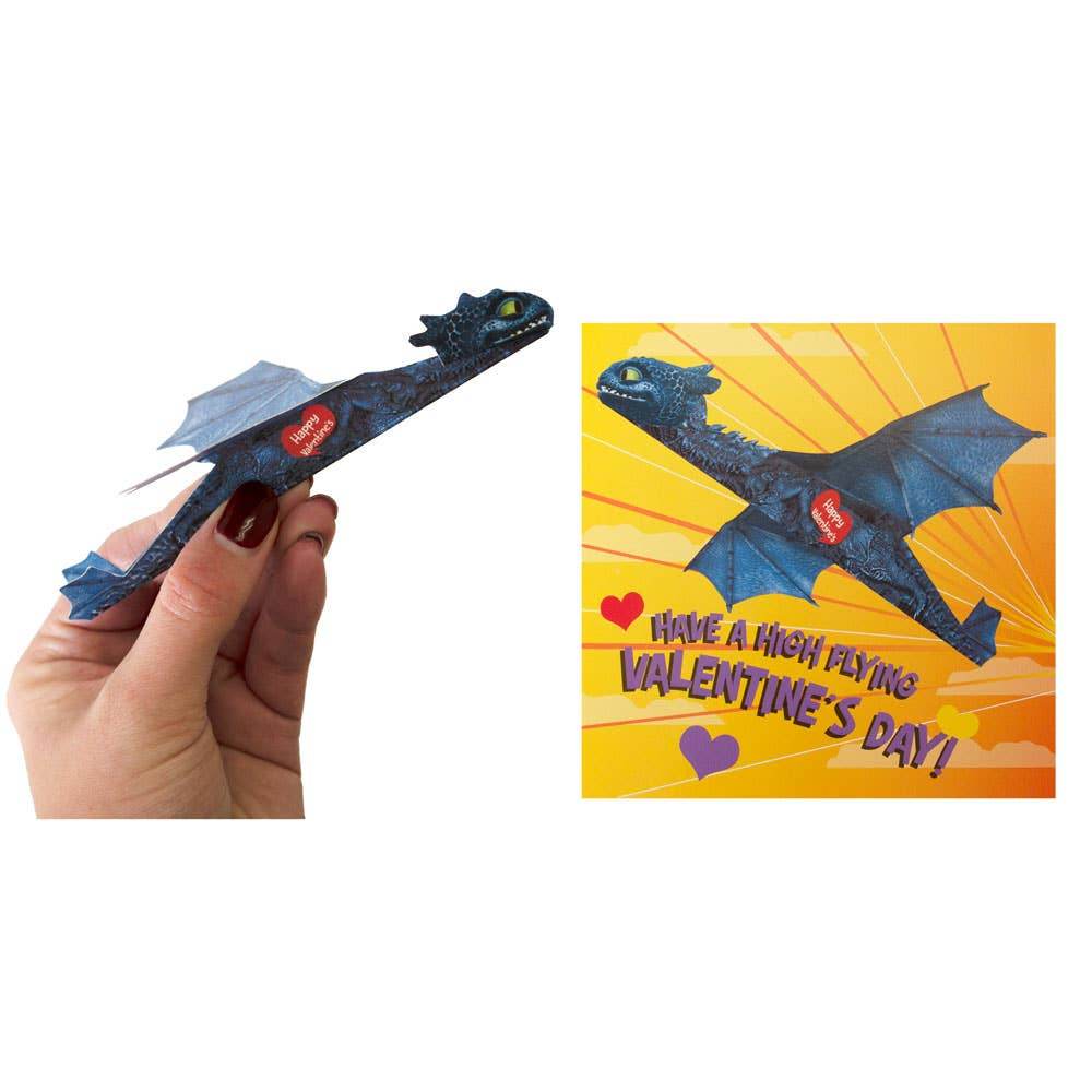 Paper House Productions - Flying Dragons II Valentines - Paper House Productions