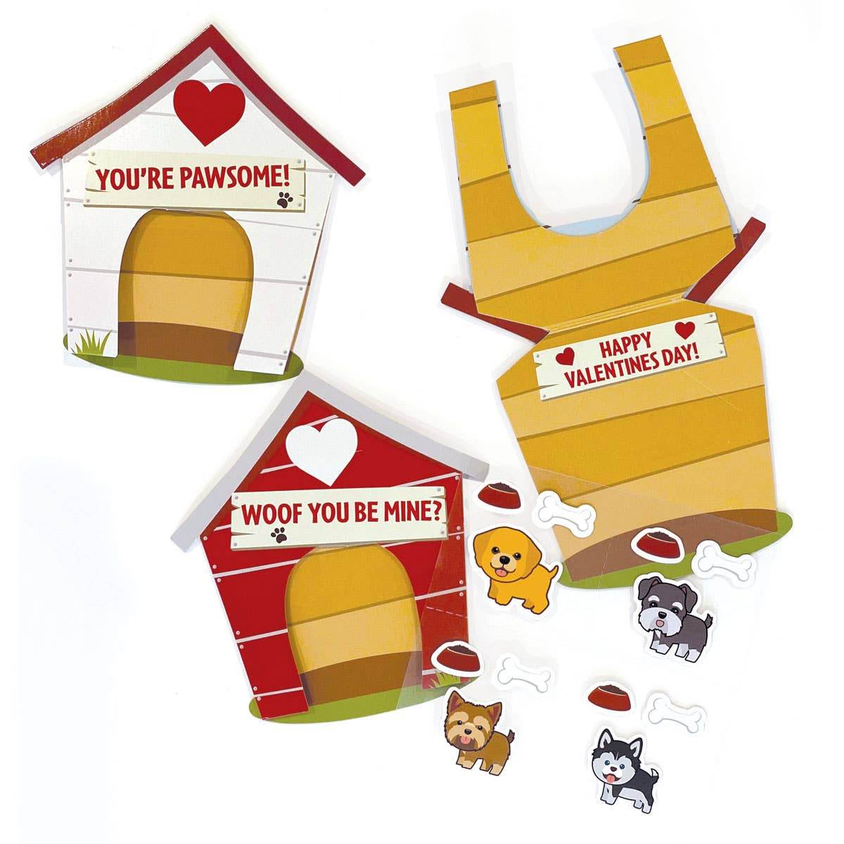 Paper House Productions - Dog House Valentines - Paper House Productions