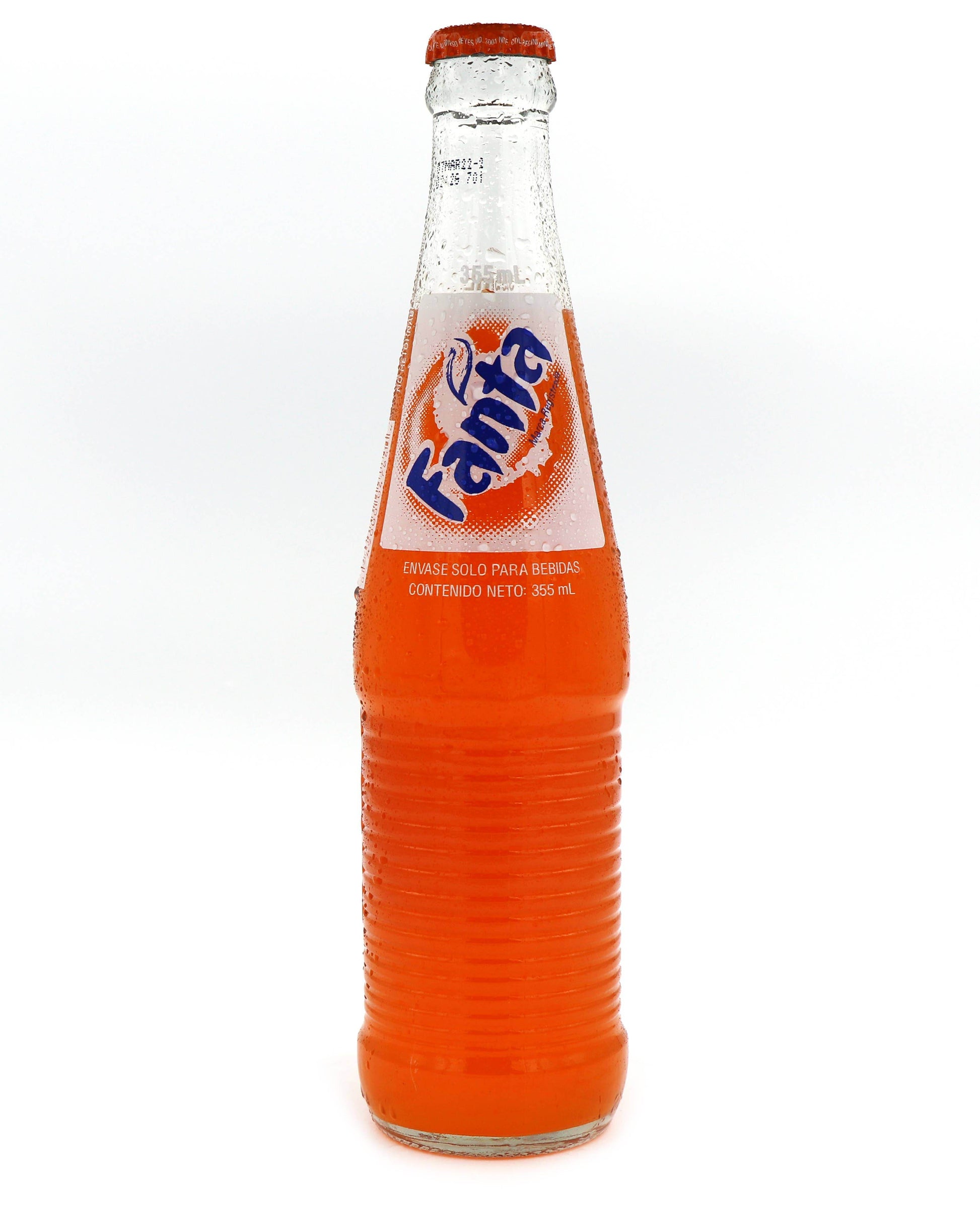 Fanta Orange (Mexican), 12oz Glass Bottle - Grandpa Joe's Candy Shop