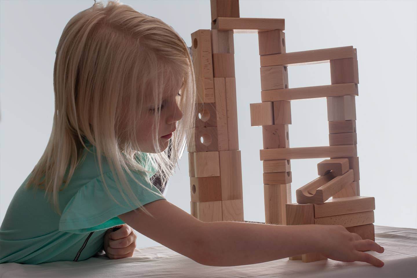 TEDCO's Block and Marbles Run- Made in the USA - TEDCO Toys