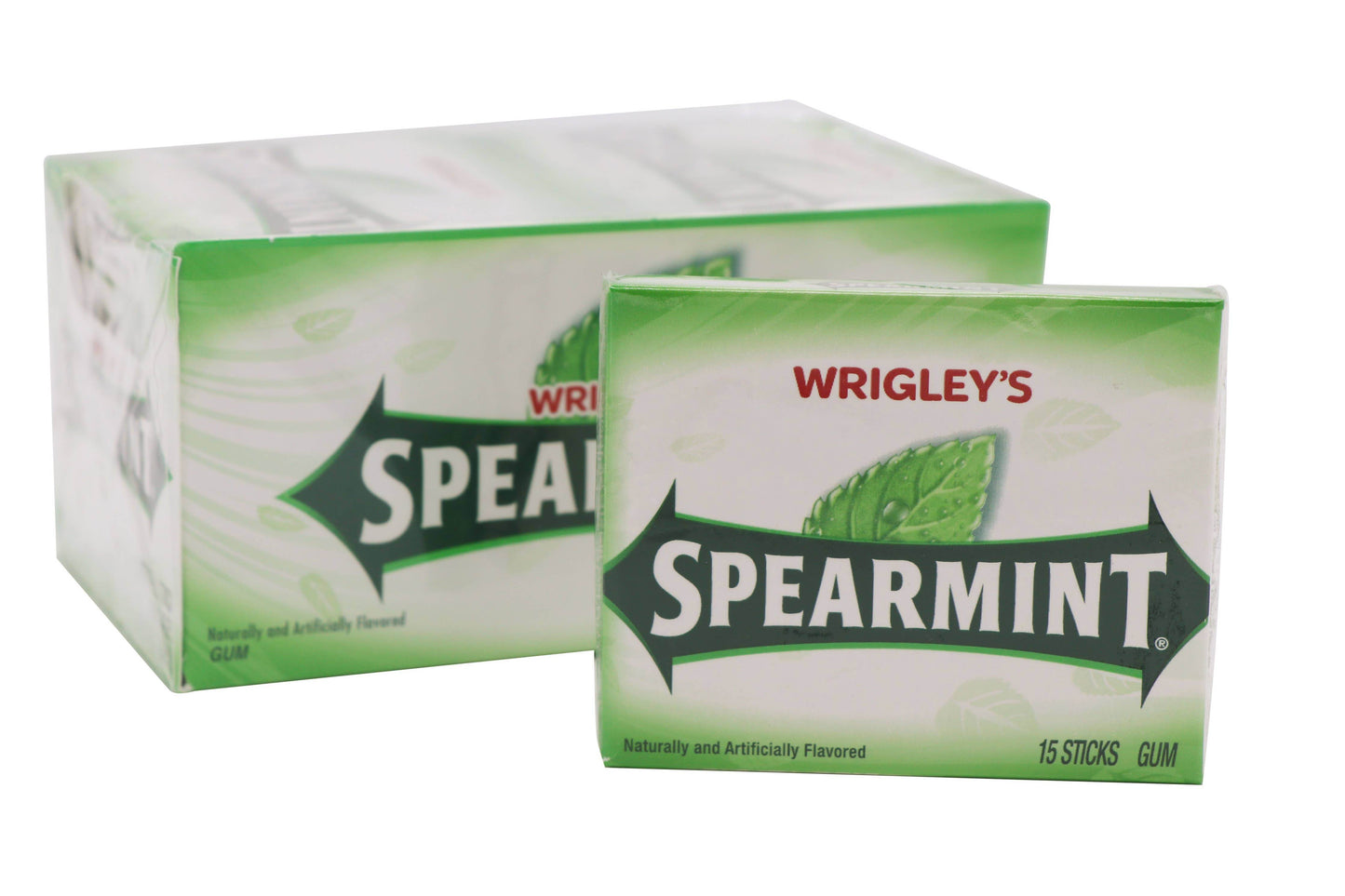 Wrigley's Spearmint Wallet Chewing Gum Pack - Grandpa Joe's Candy Shop