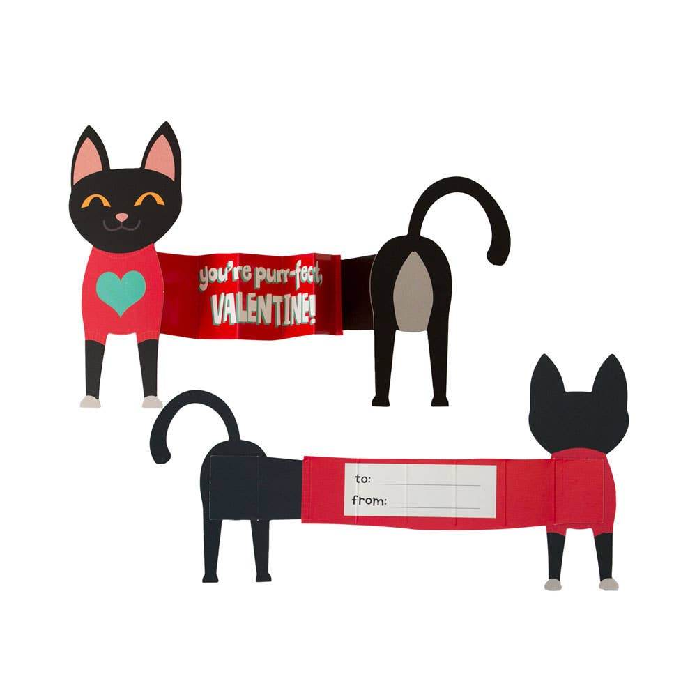 Paper House Productions - Accordion Pets Valentines - Paper House Productions