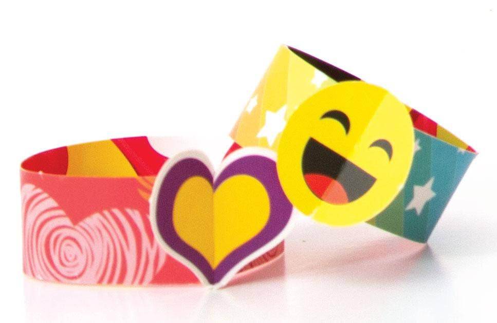 Paper House Productions - Spread Kindness Bracelet Valentines - Paper House Productions