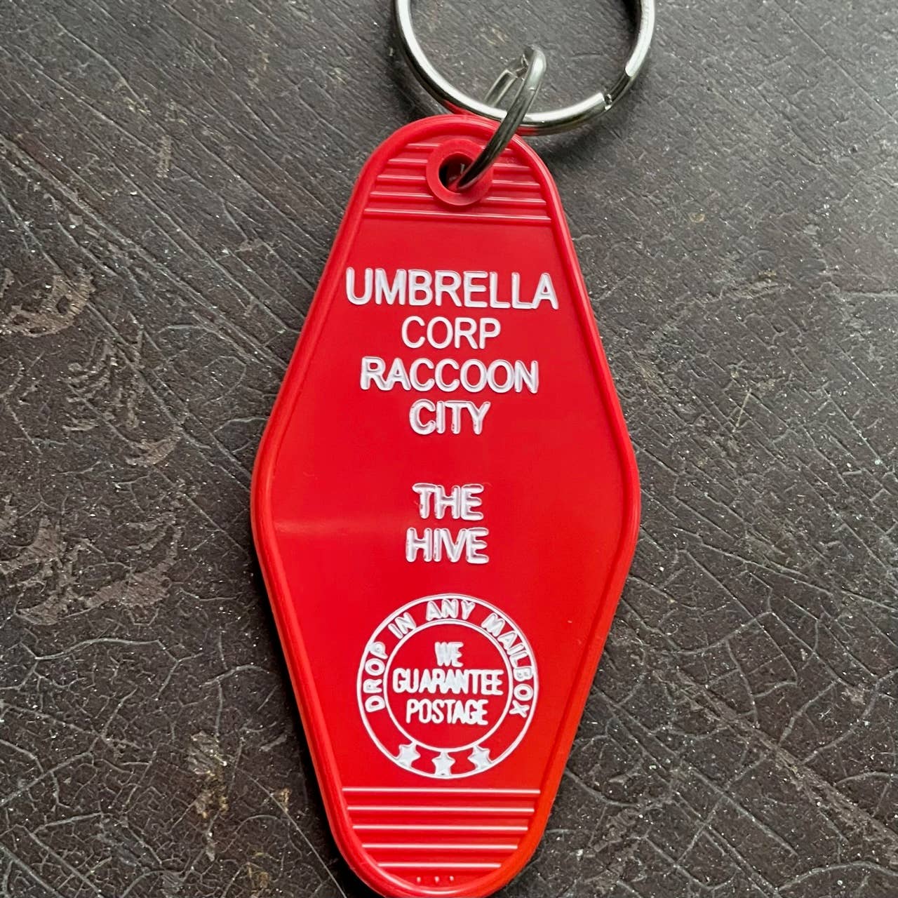 Umbrella Corp (Resident Evil) - Motel Key Fob - - The Puntique
