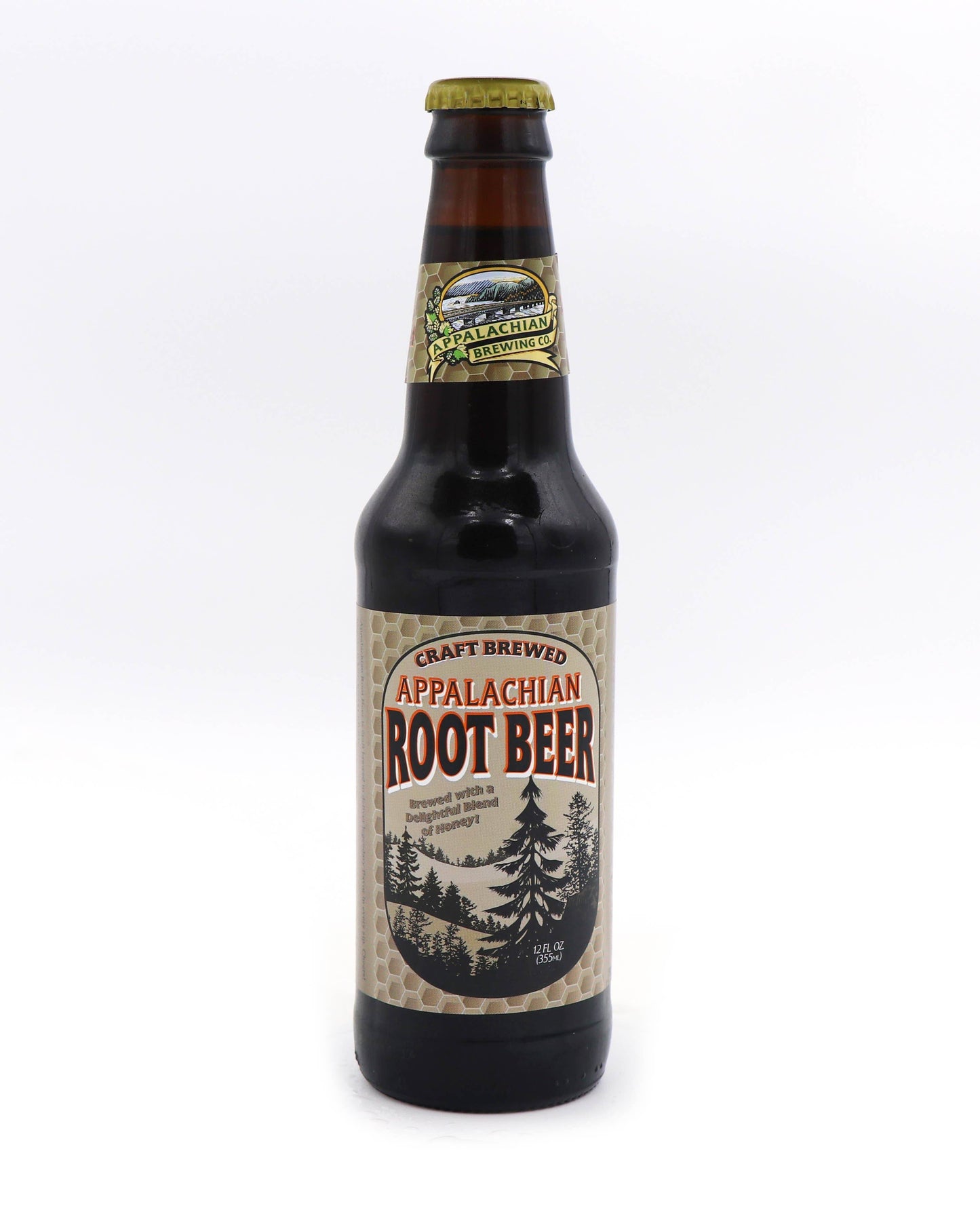 Appalachian Root Beer Soda, 12oz Glass Bottle - Grandpa Joe's Candy Shop