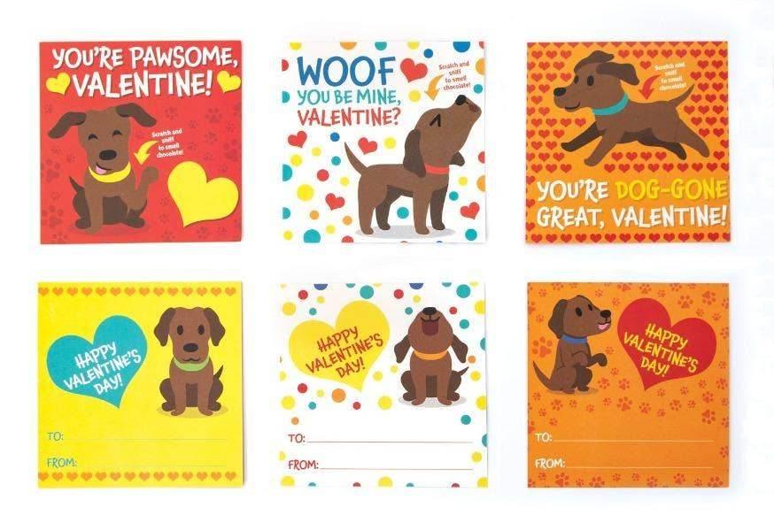 Paper House Productions - Chocolate Lab Scratch & Sniff Valentines - - The Puntique