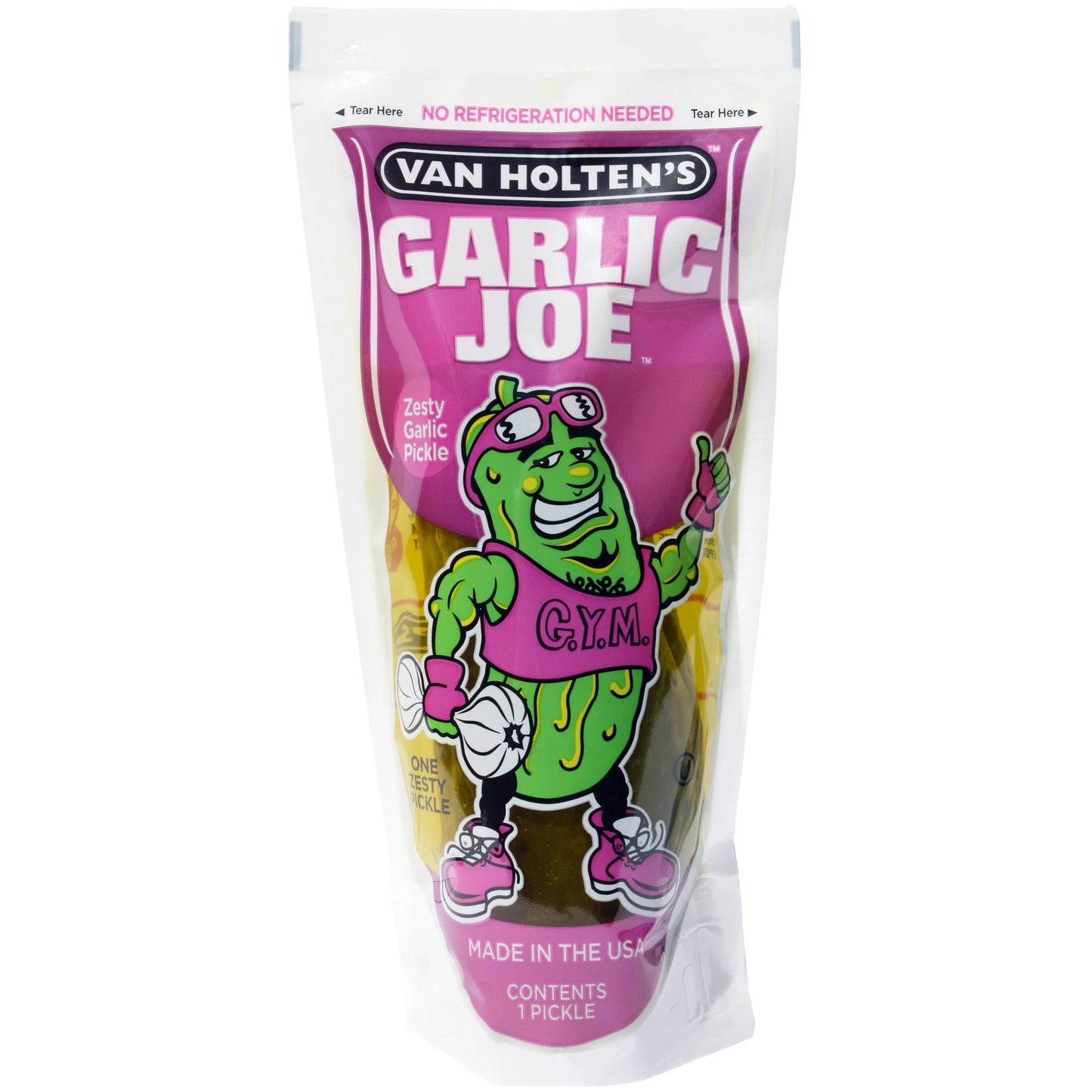 Van Holten's Garlic Joe Pickle Pouch - - The Puntique