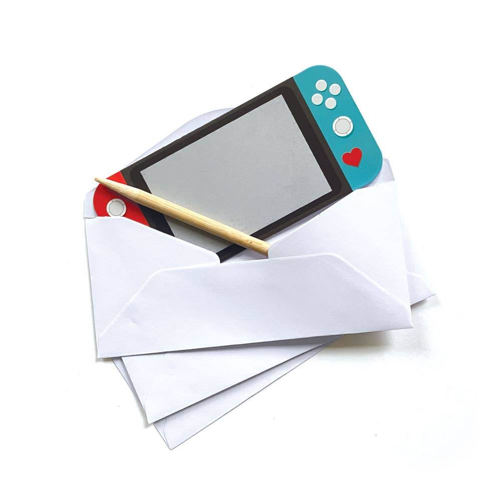 Paper House Productions - Video Game Scratch Off Valentines - Paper House Productions
