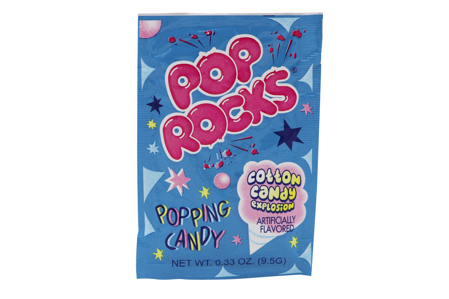 Pop Rocks, Cotton Candy, 0.33oz - - The Puntique