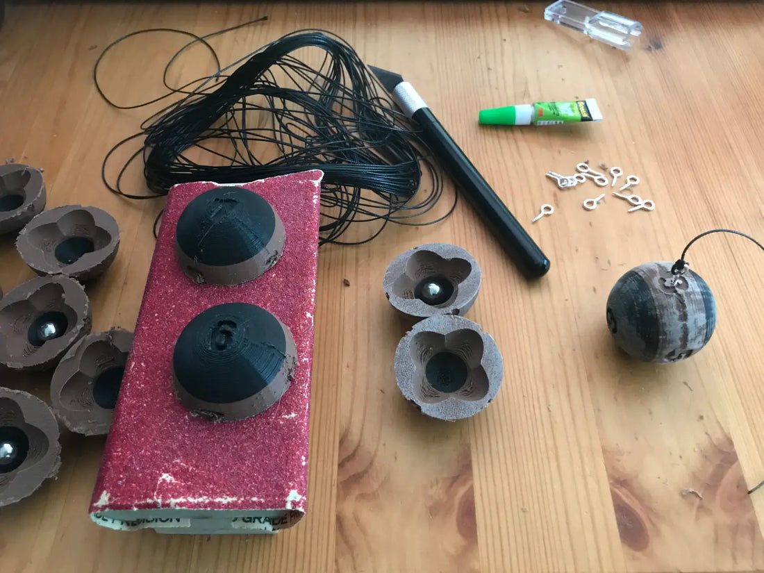 How I 3D Print round dice - The Puntique