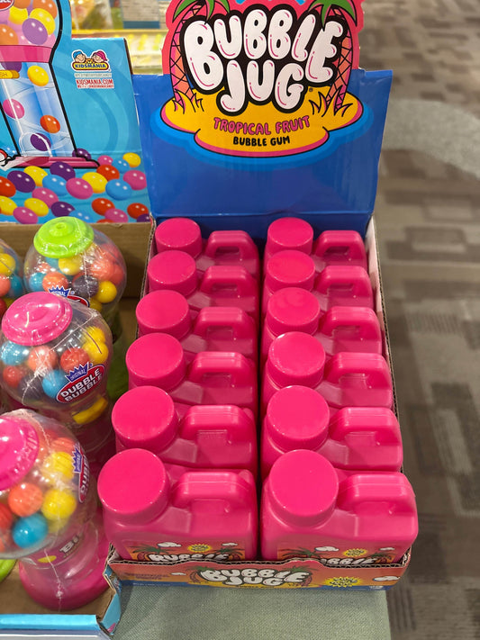 BUBBLE JUG TROPICAL FRUIT BUBBLE GUM 1.94 OZ - Nassau Candy