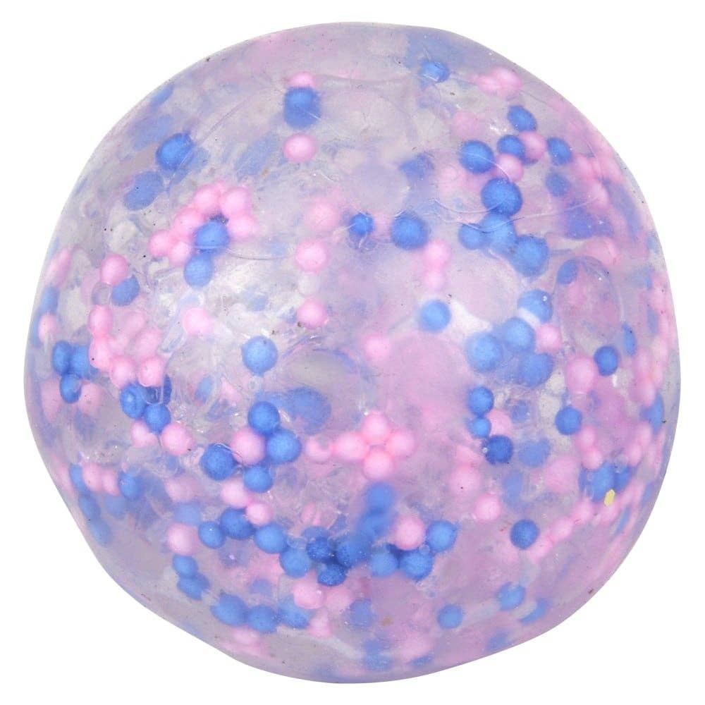 1.6" Squish Sticky Beaded Orbs Squishy Toy 24ct - LLB Toys - - The Puntique