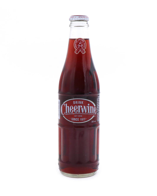 Cheerwine, 12oz Glass Bottle - Grandpa Joe's Candy Shop