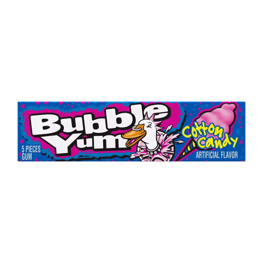 Bubble Yum Cotton Candy Bubble Gum - Grandpa Joe's Candy Shop