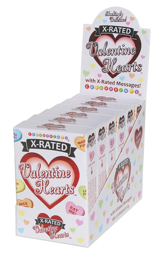 X-Rated Valentine's Conversation Candy Hearts - Little Genie Productions