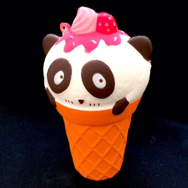 Panda Ice Cream Cone Squishy - - The Puntique
