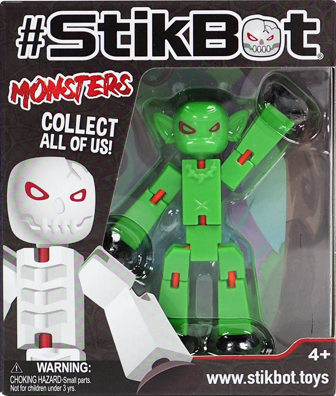 Zing StikBot Monsters - Sticky Posable Monster Action Figure - - The Puntique