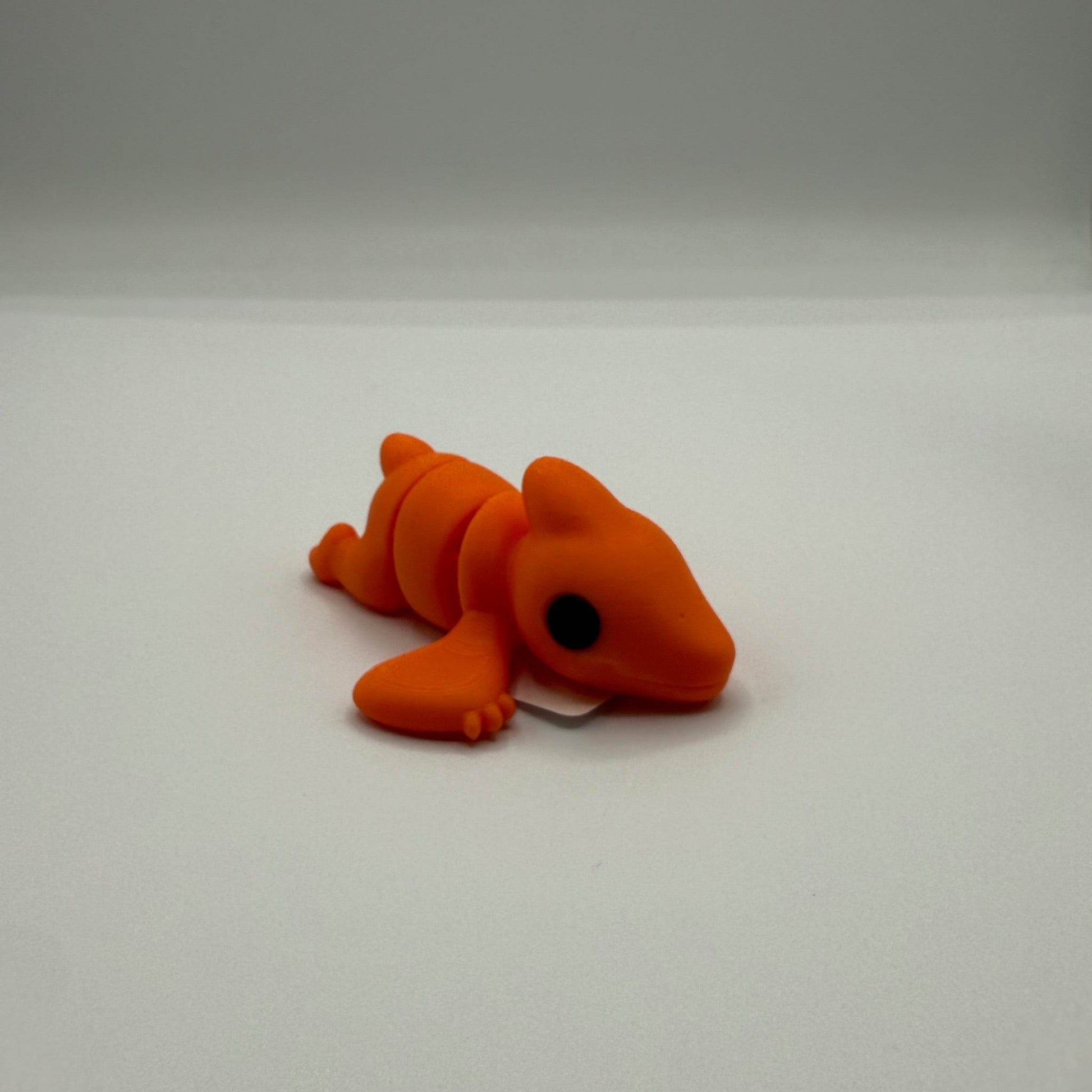 Medium 3D Figures POS - Orange Pterosaur - The Puntique