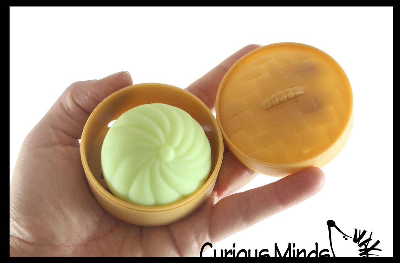 1 Doh Dumpling Dim Sum Ball - Soft Doh Stress Fidget - - The Puntique