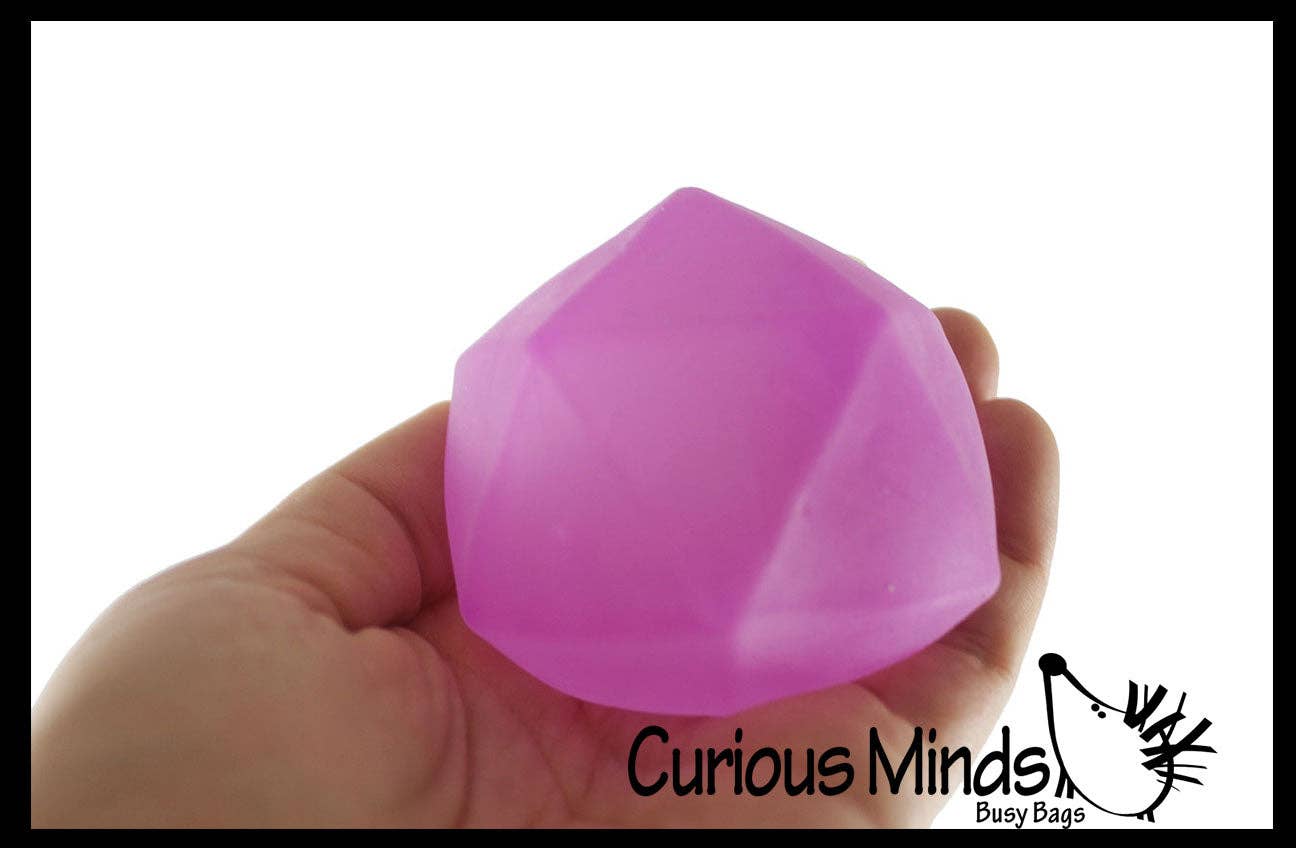 1 Sugar Diamond Shaped Ball - Thick Glue/Gel Syrup - - The Puntique